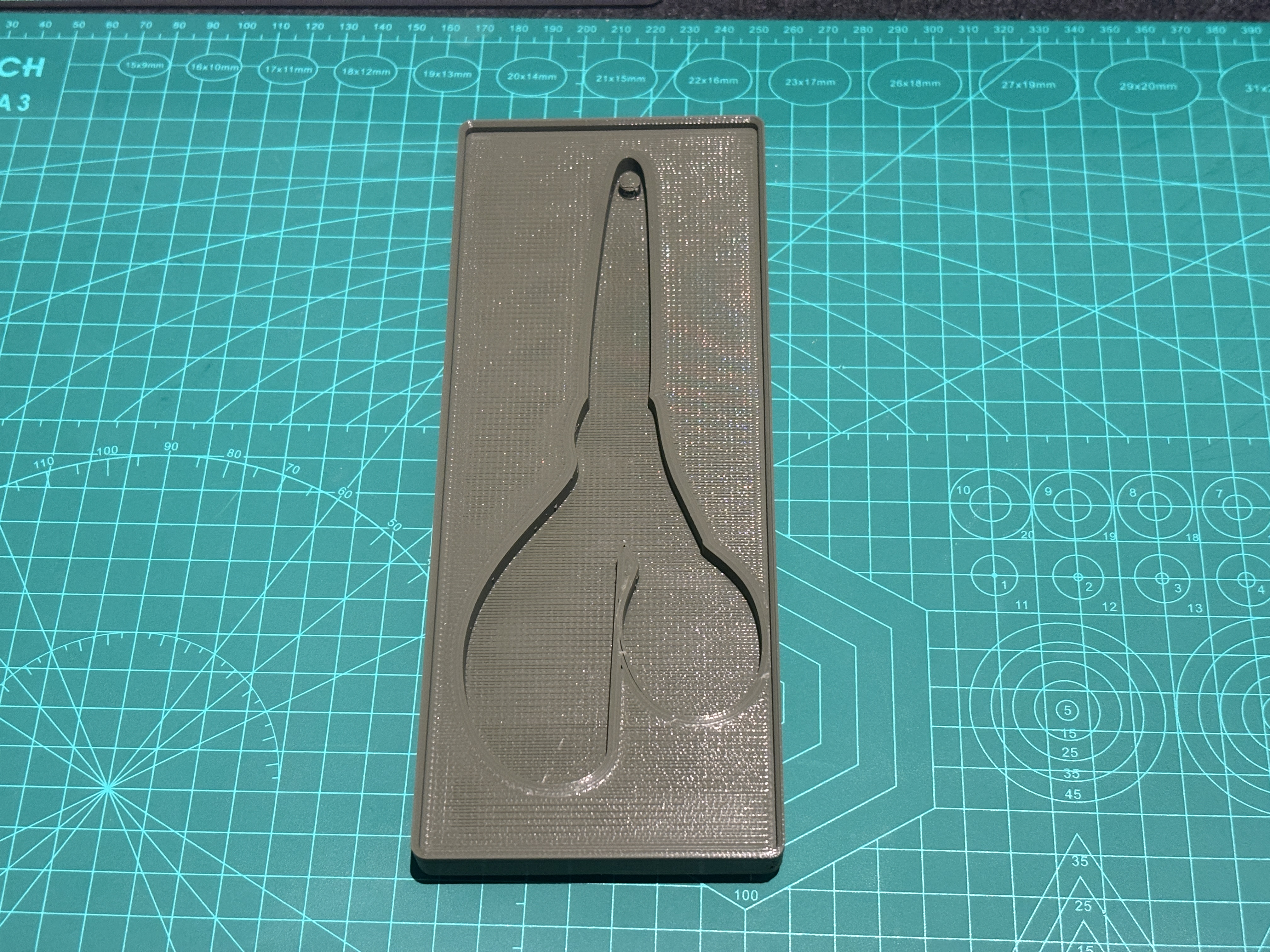 Miniatura 2 do modelo 3D Gridfinity Scissors Holder 5x2