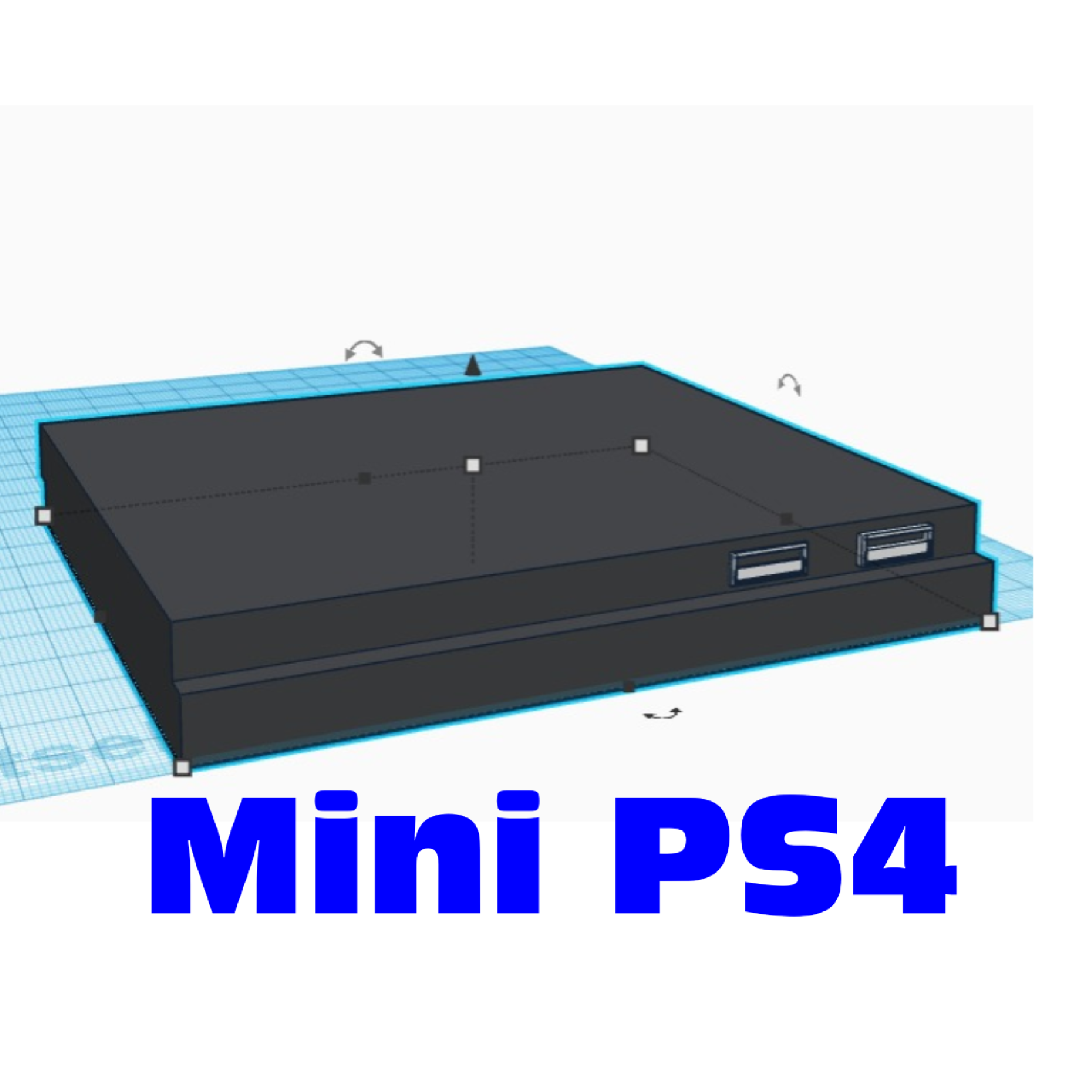 Mini PS4 by JNPrinting | Download free STL model | Printables.com