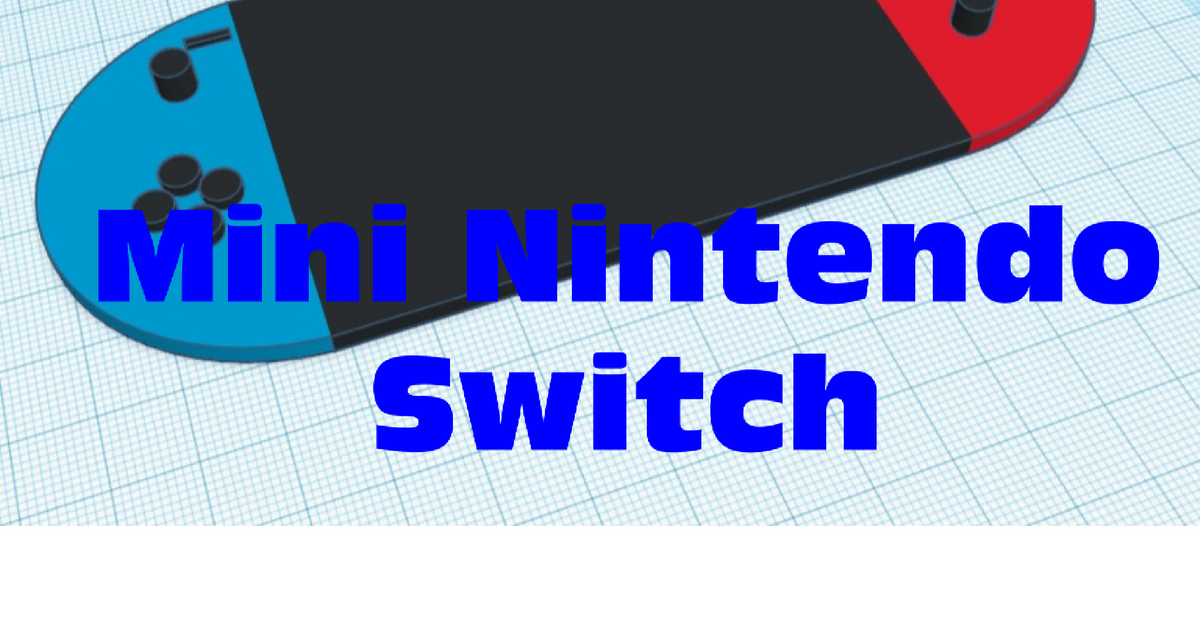 Mini Nintendo Switch by JNPrinting | Download free STL model ...