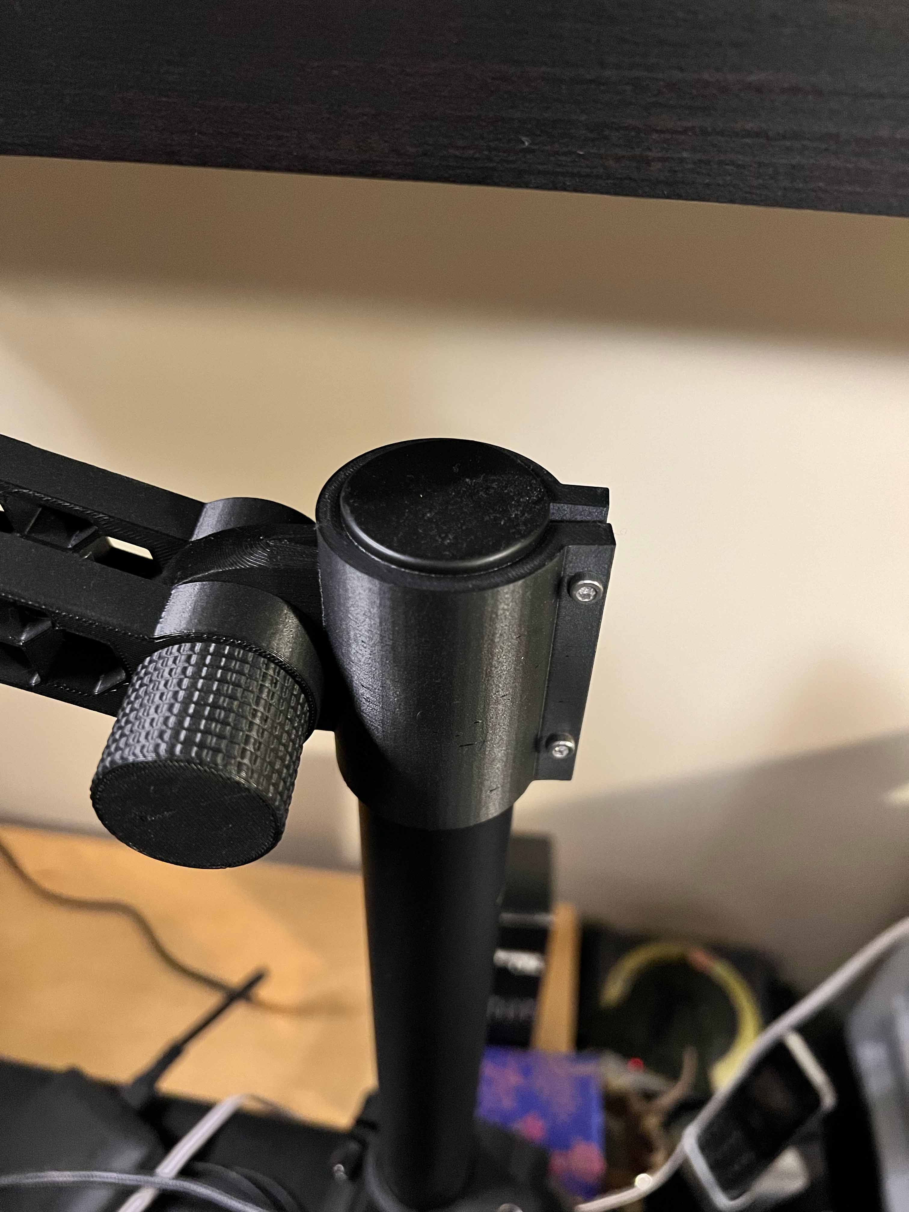 Pole Clamp for Flexible & sturdy phone arm