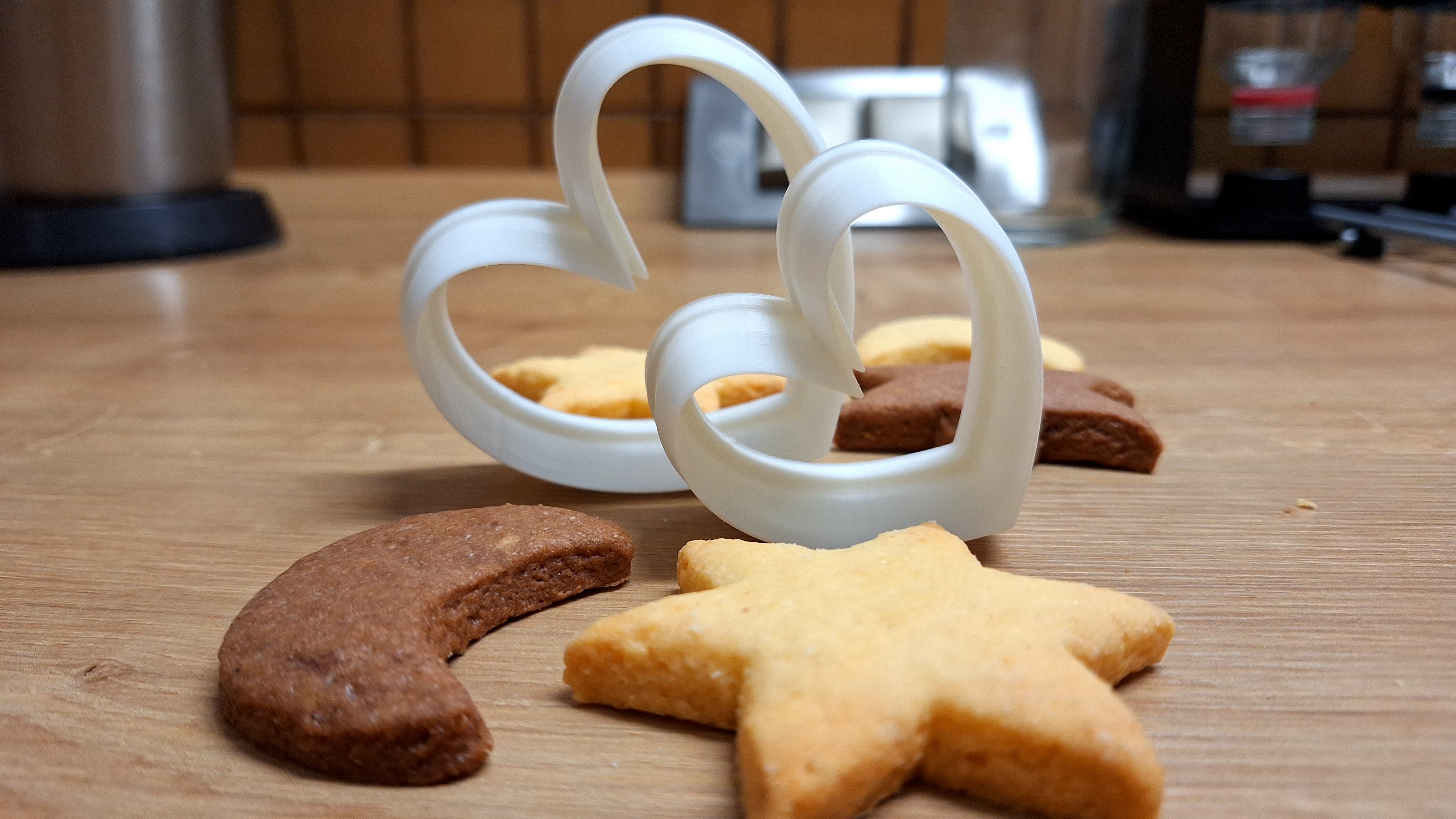Gebäck-Ausstecher, Herz (die wirklich funktionieren) / Cookie cutter (which really work)