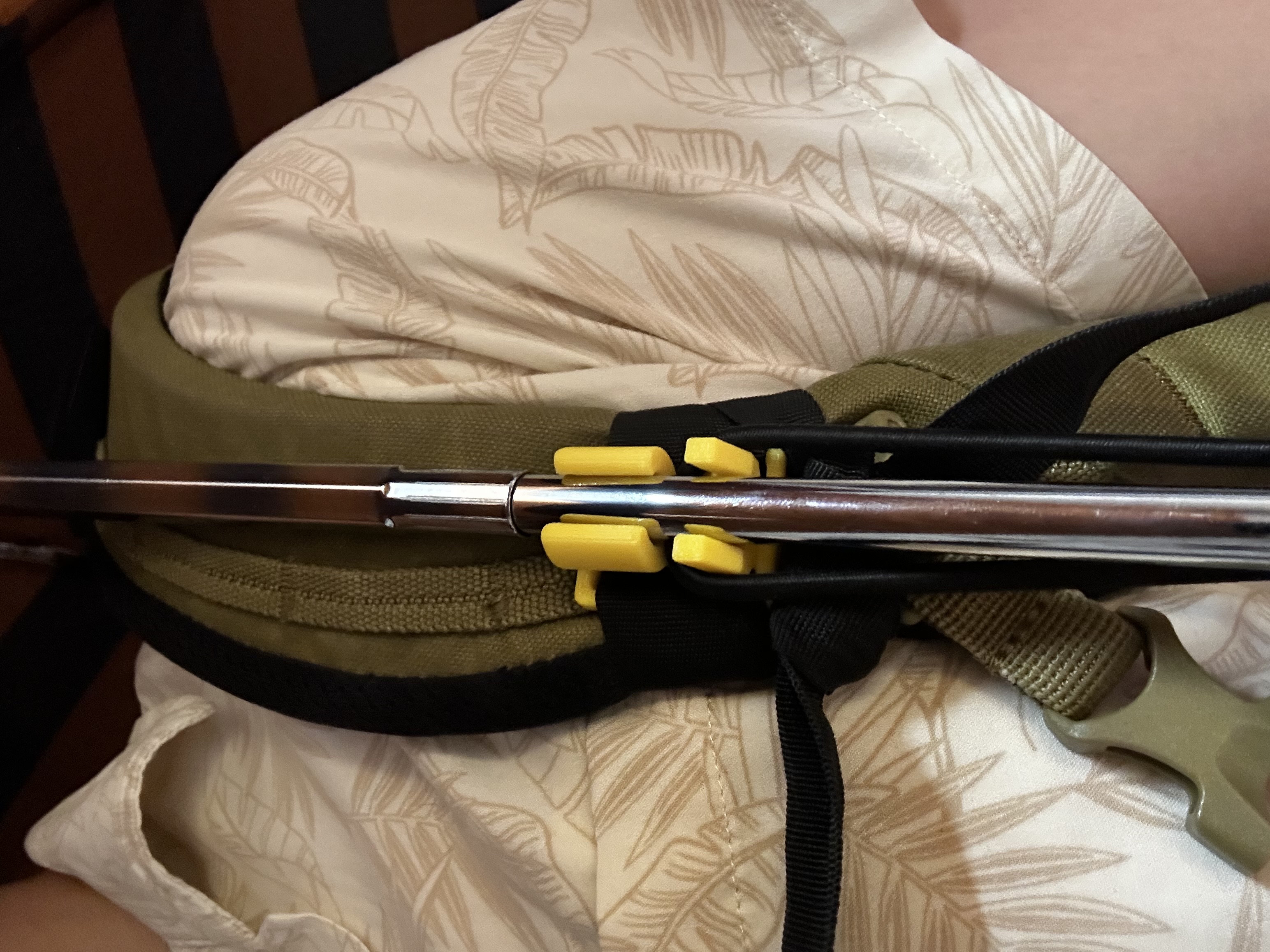 Backpack umbrella holder
