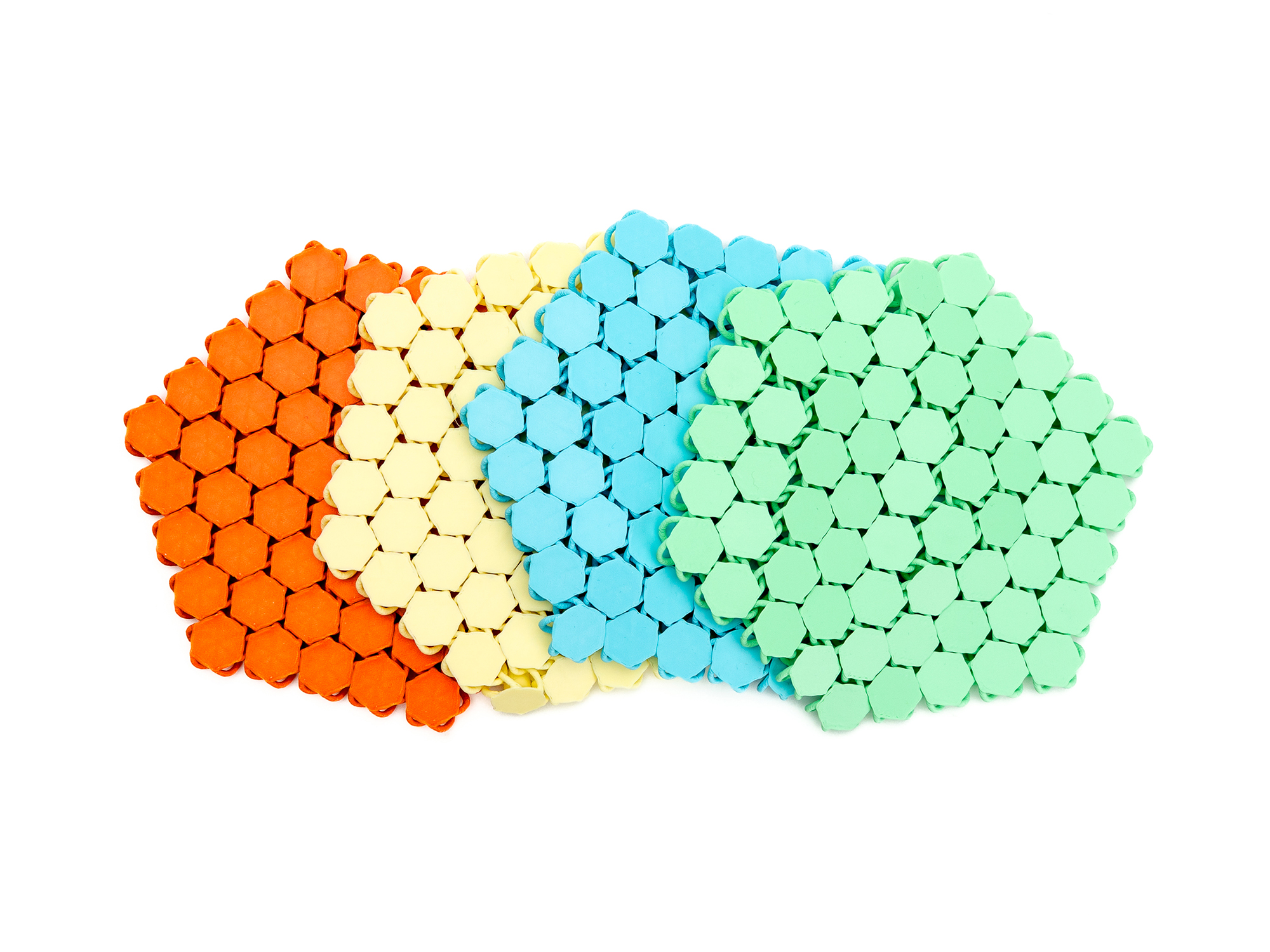 Miniatura 3 do modelo 3D Chainmail Coasters