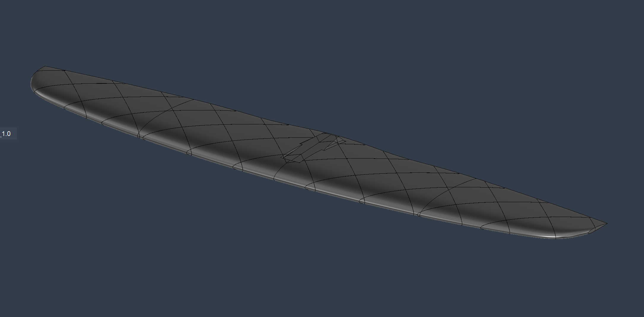 pump foiling wing (vase mode)