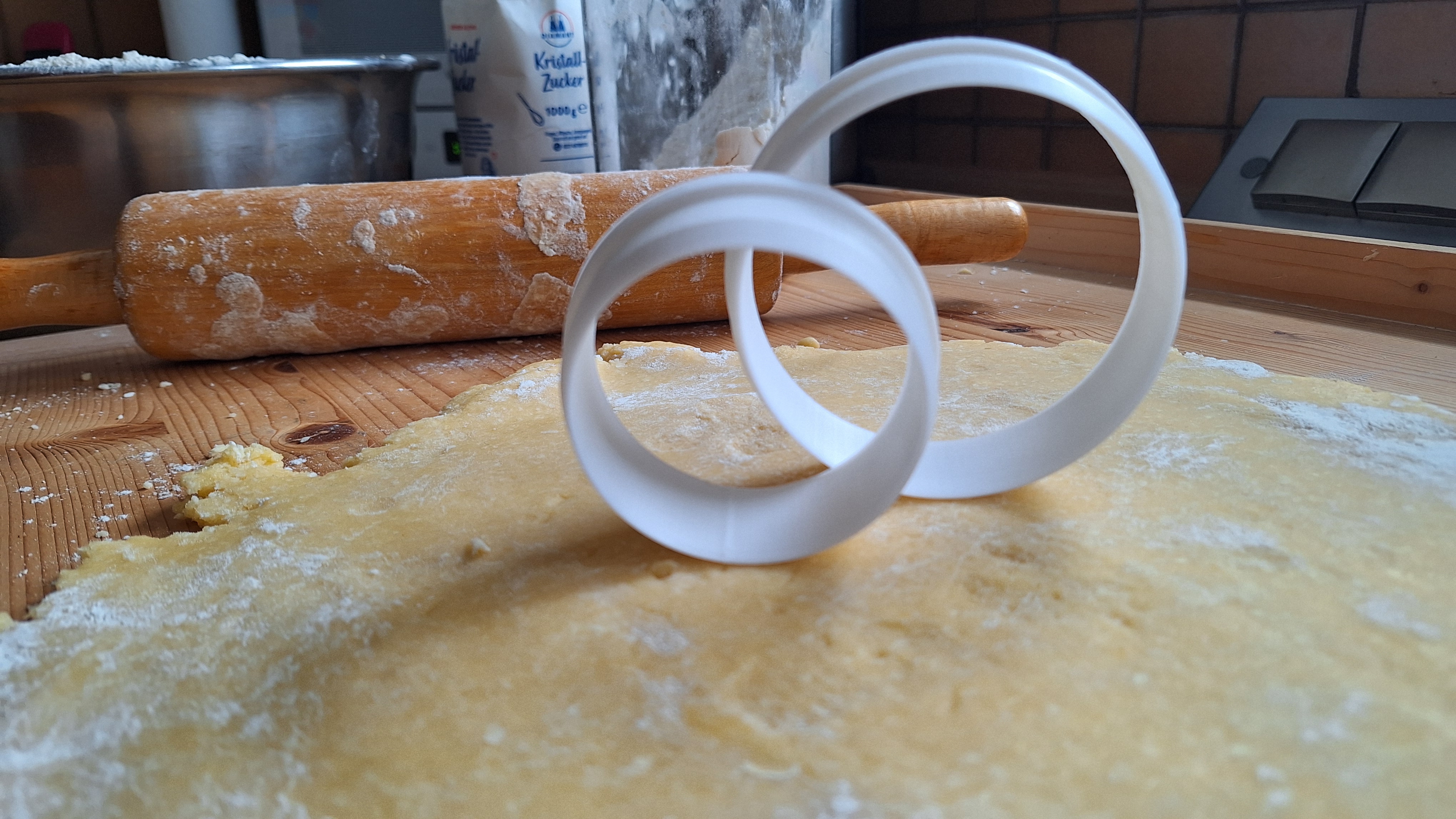 Gebäck-Ausstecher, Kreis (die wirklich funktionieren) / Cookie cutter (which really work)