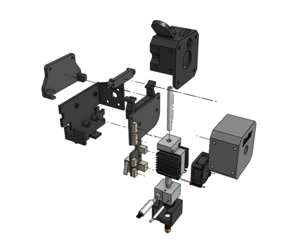 Miniatura 2 do modelo 3D Open source Ender 3 V3 SE Reference Models (.STEP FILES)
