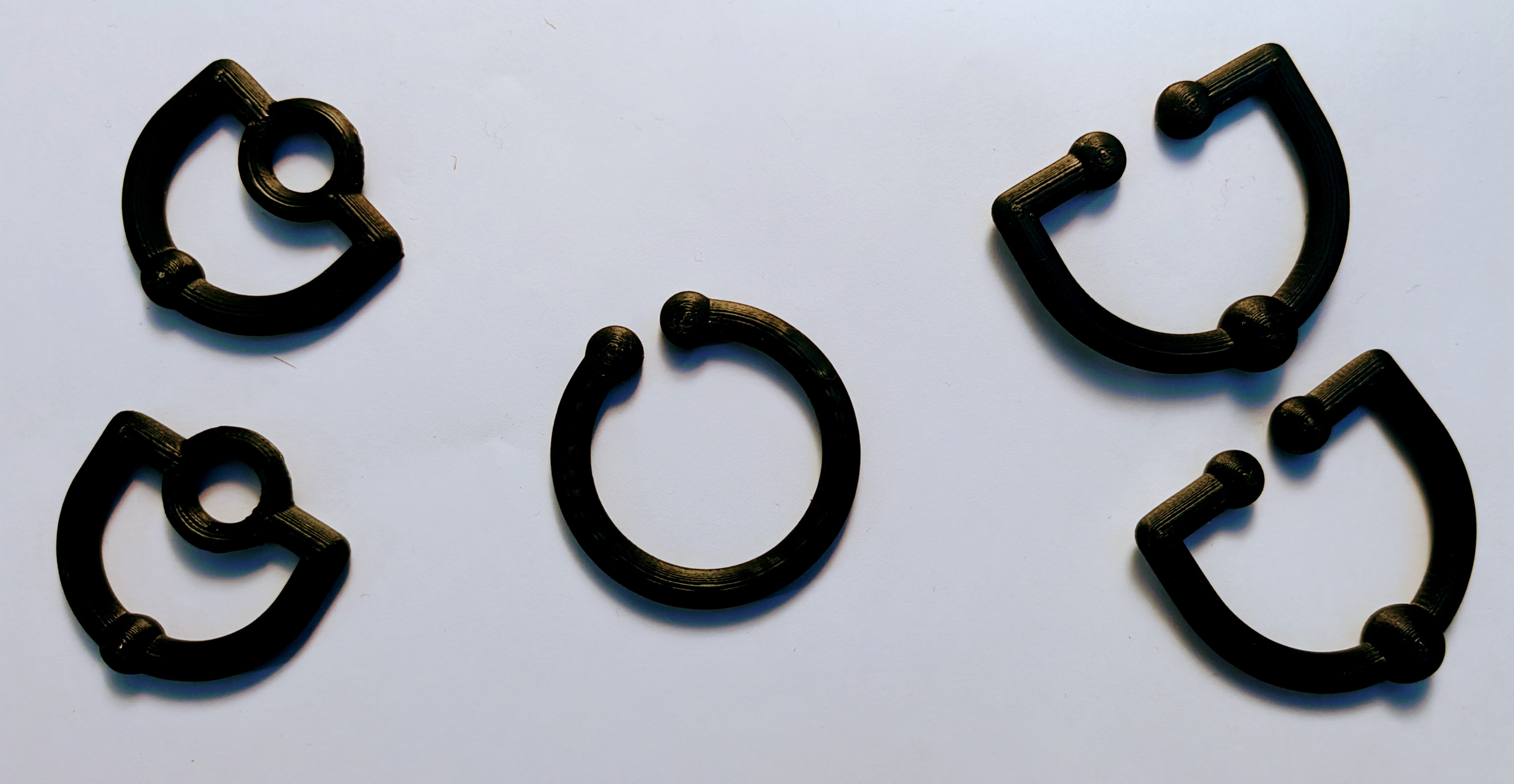 Costume Body Rings - for prop use only by HNCXTech | Download free STL ...