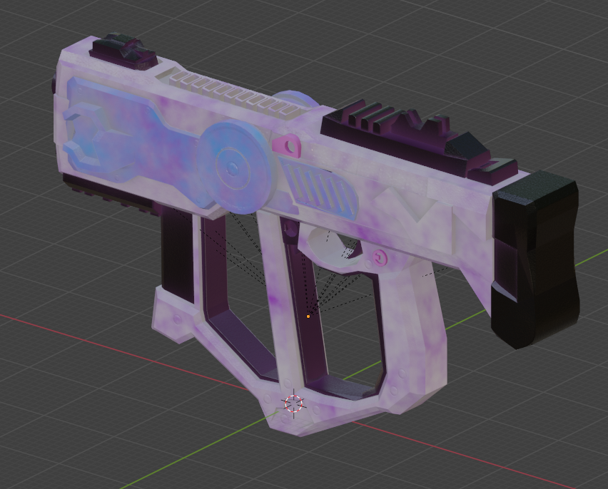 Miniatura 2 do modelo 3D GUN SCI-FI