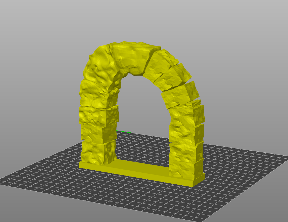 Stone archway for DnD (Dungeons and dragons)