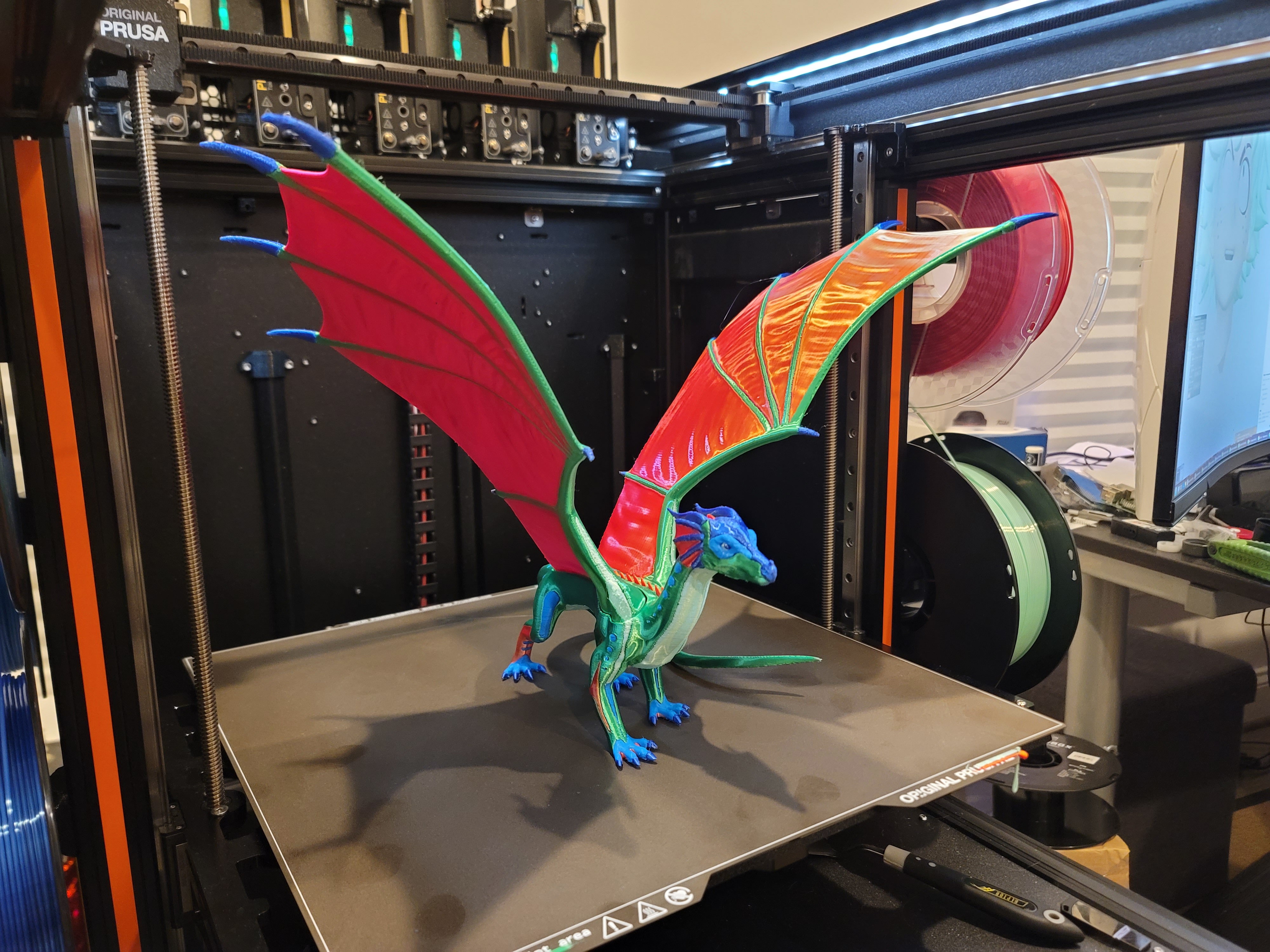 Glory (from Wings of Fire) - Painted model for Prusa XL