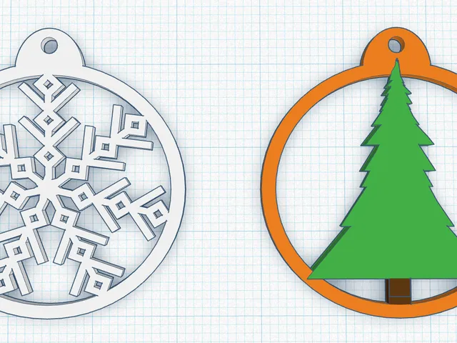 Christmas earrings
