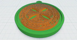 Celtic Round Cross 11 by Peter Ennist | Download free STL model ...