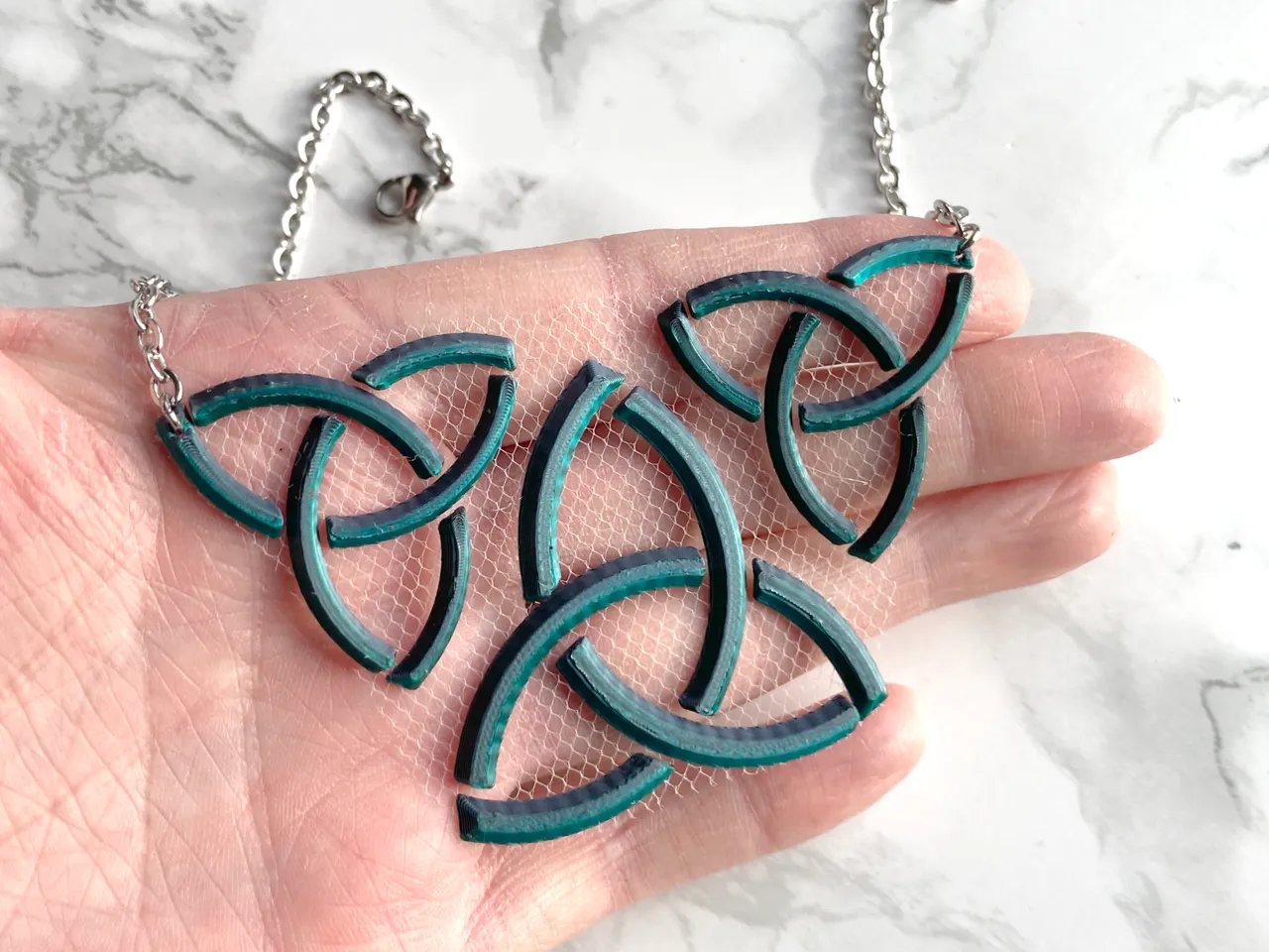 Destiny Celtic Knot Necklace – Celtic Crystal Design Jewelry