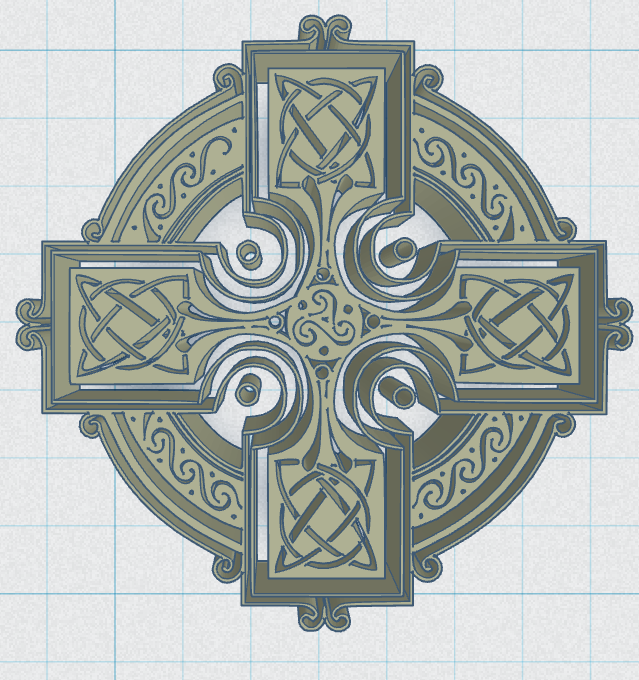 Celtic Round Cross 25 — thumbnail 3
