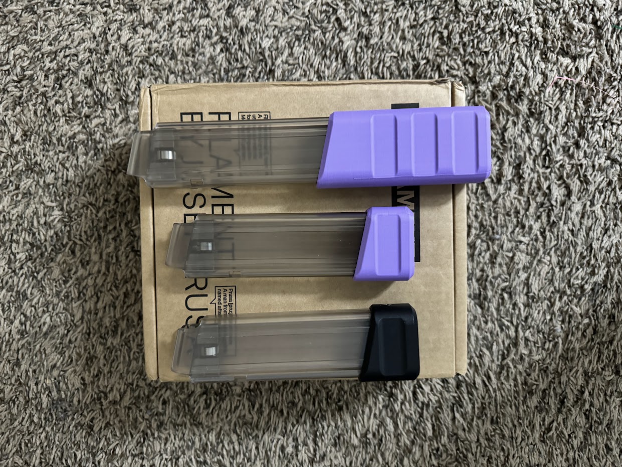 HC Diana Mag Replacement Endcaps (and Extenders) by RedCowl Download free STL model