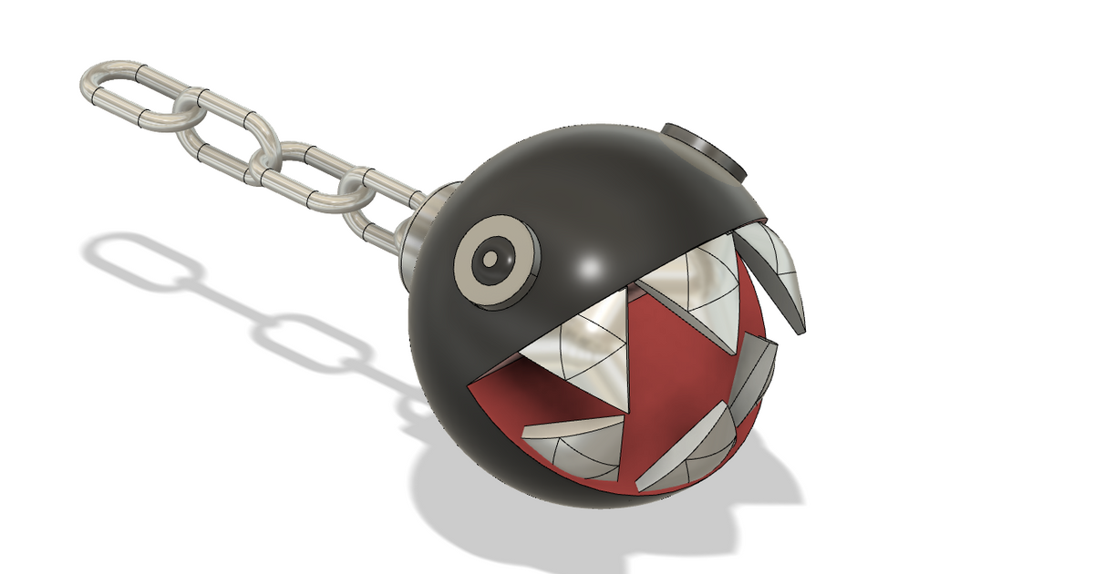 Chain Chomp! by ZombieCafe1 Download free STL model