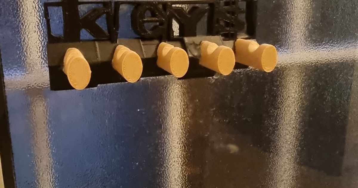 Simple KeyHolder by Luca T Download free STL model