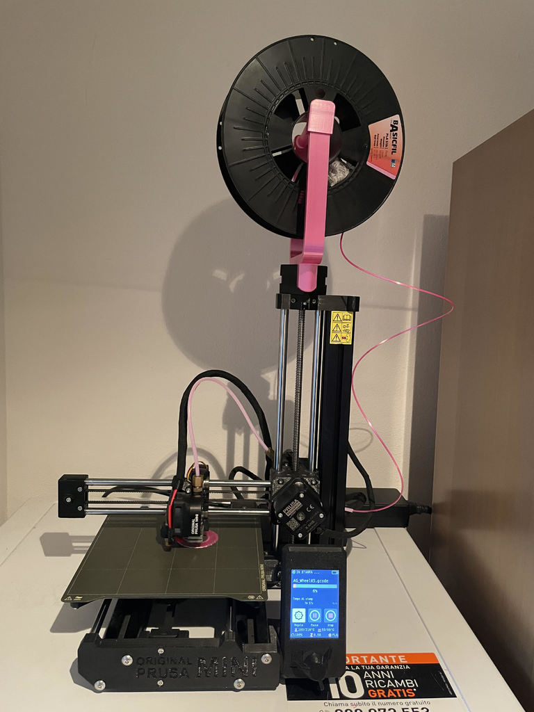 Prusa mini Filament Holder by HutyJarl Download free STL model
