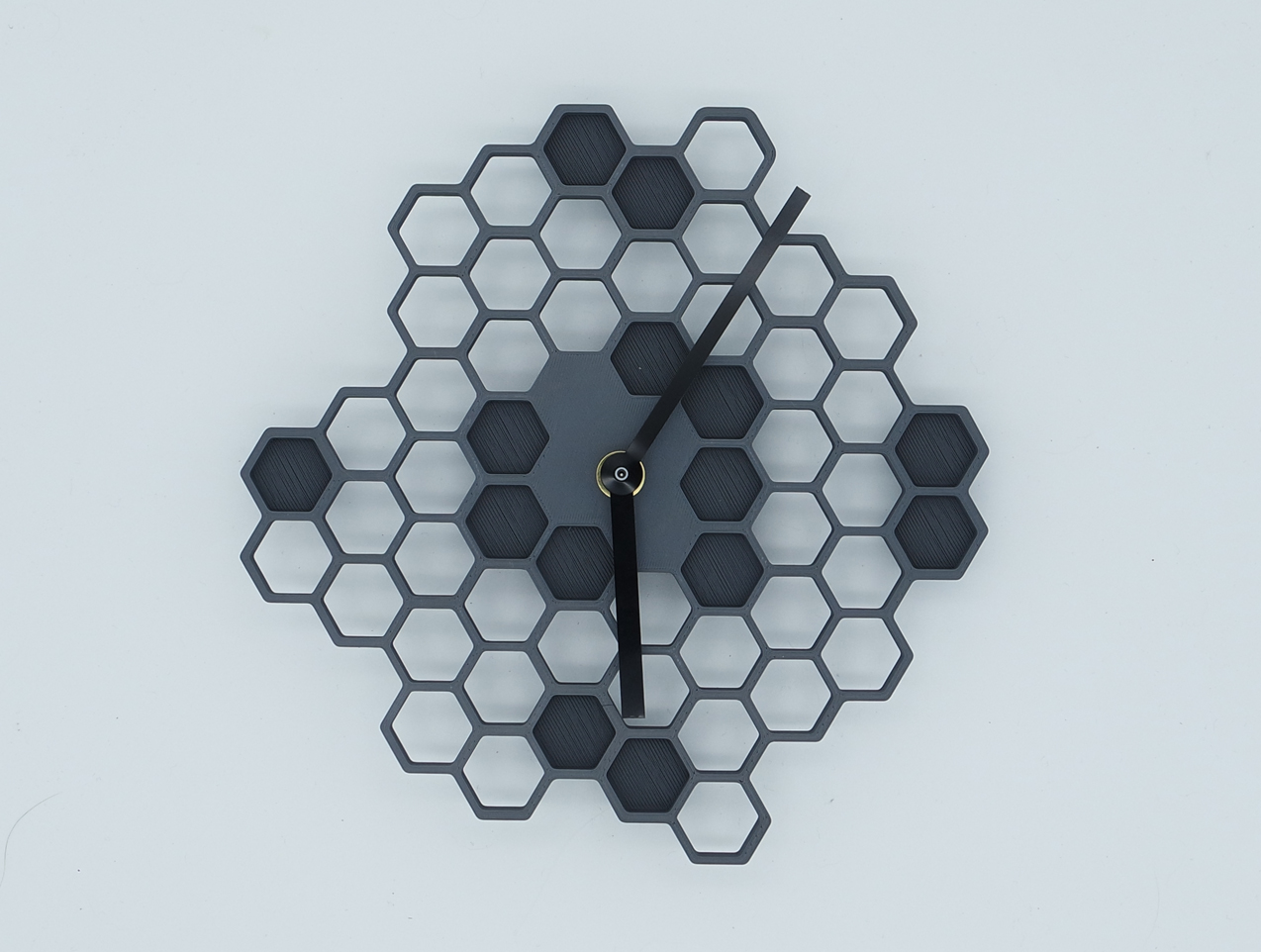 Miniatura 5 do modelo 3D Honeycomb Clock