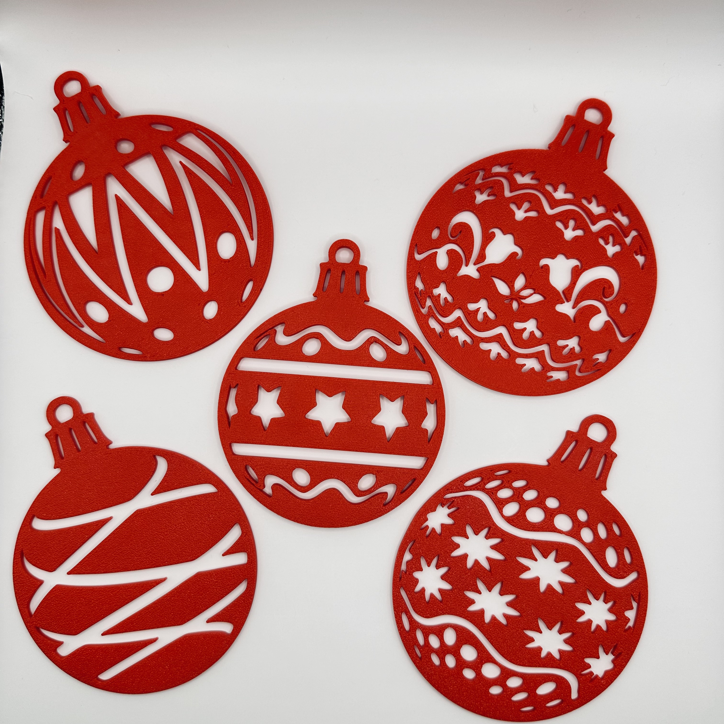 Christmas tree balls ornament decoration 2 by Indibles Download free STL model