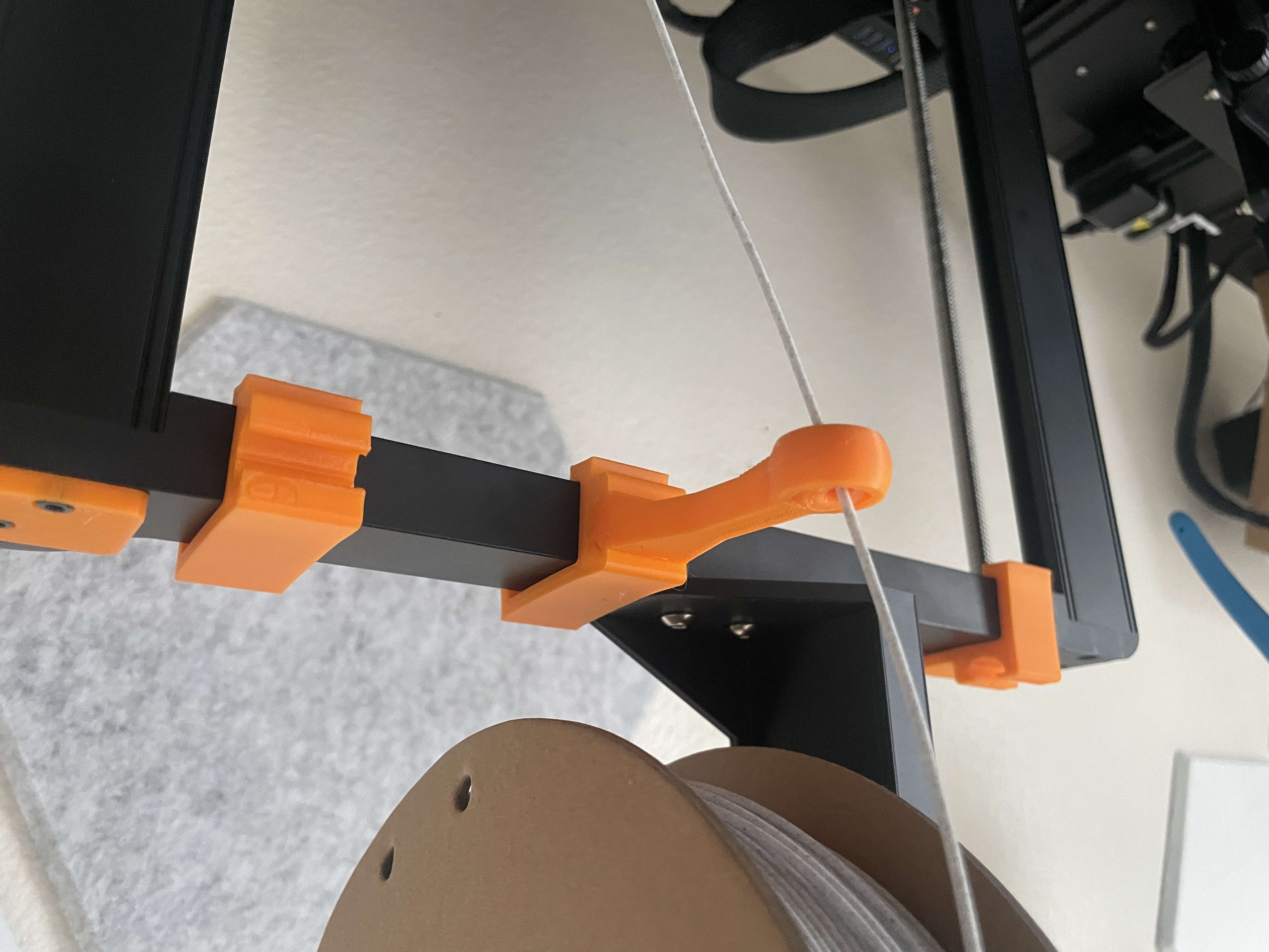Ender-3 V3 SE Ball Joint Filament Guide Remastered
