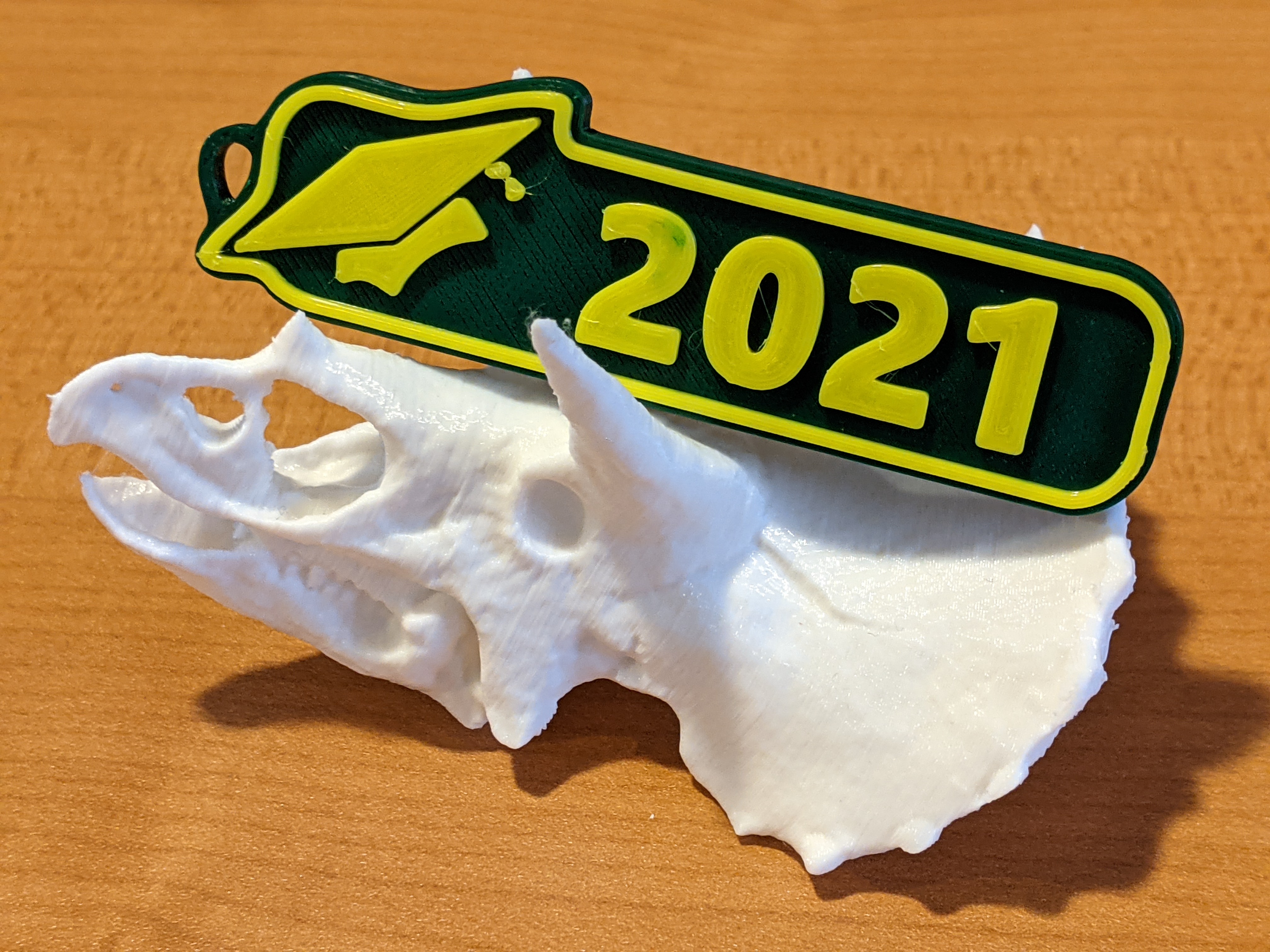 Miniatura 3 do modelo 3D Assorted Graduation Keychains