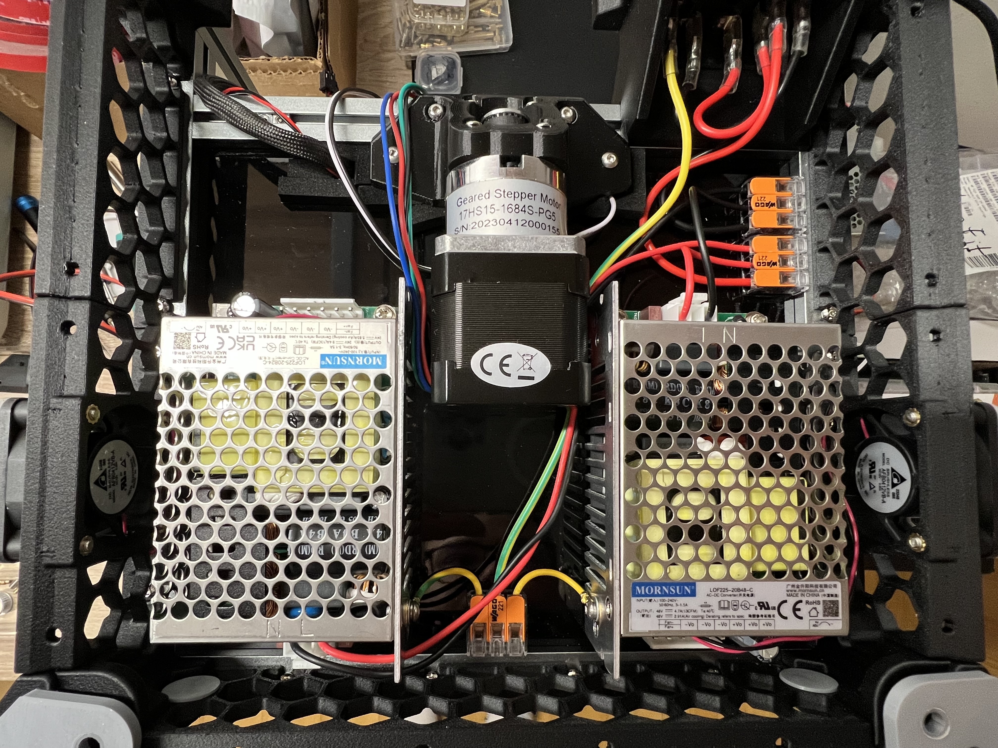 Voron0 Double PSU - High Voltage motors