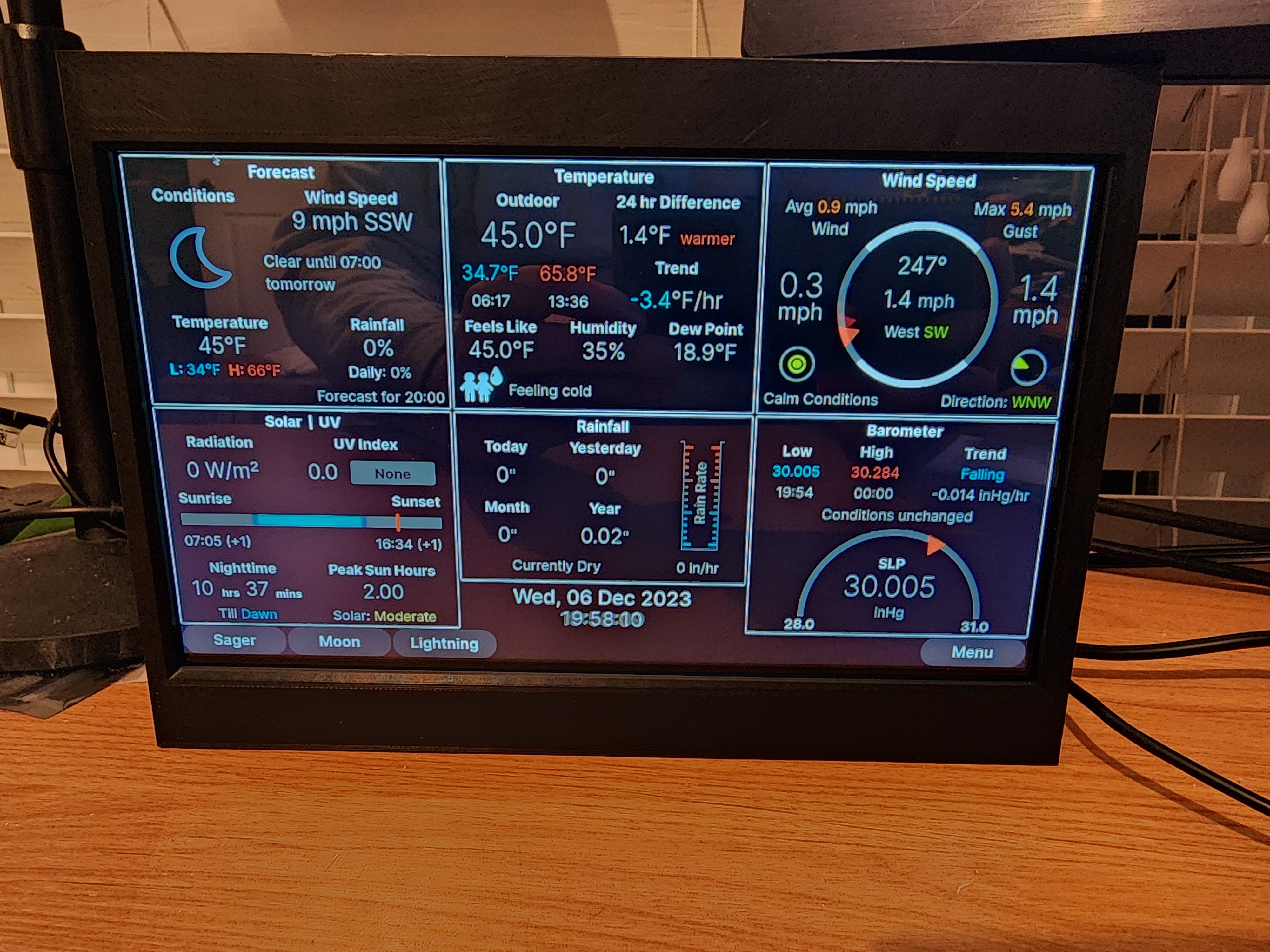 Touchscreen case for 10.1" Pi console