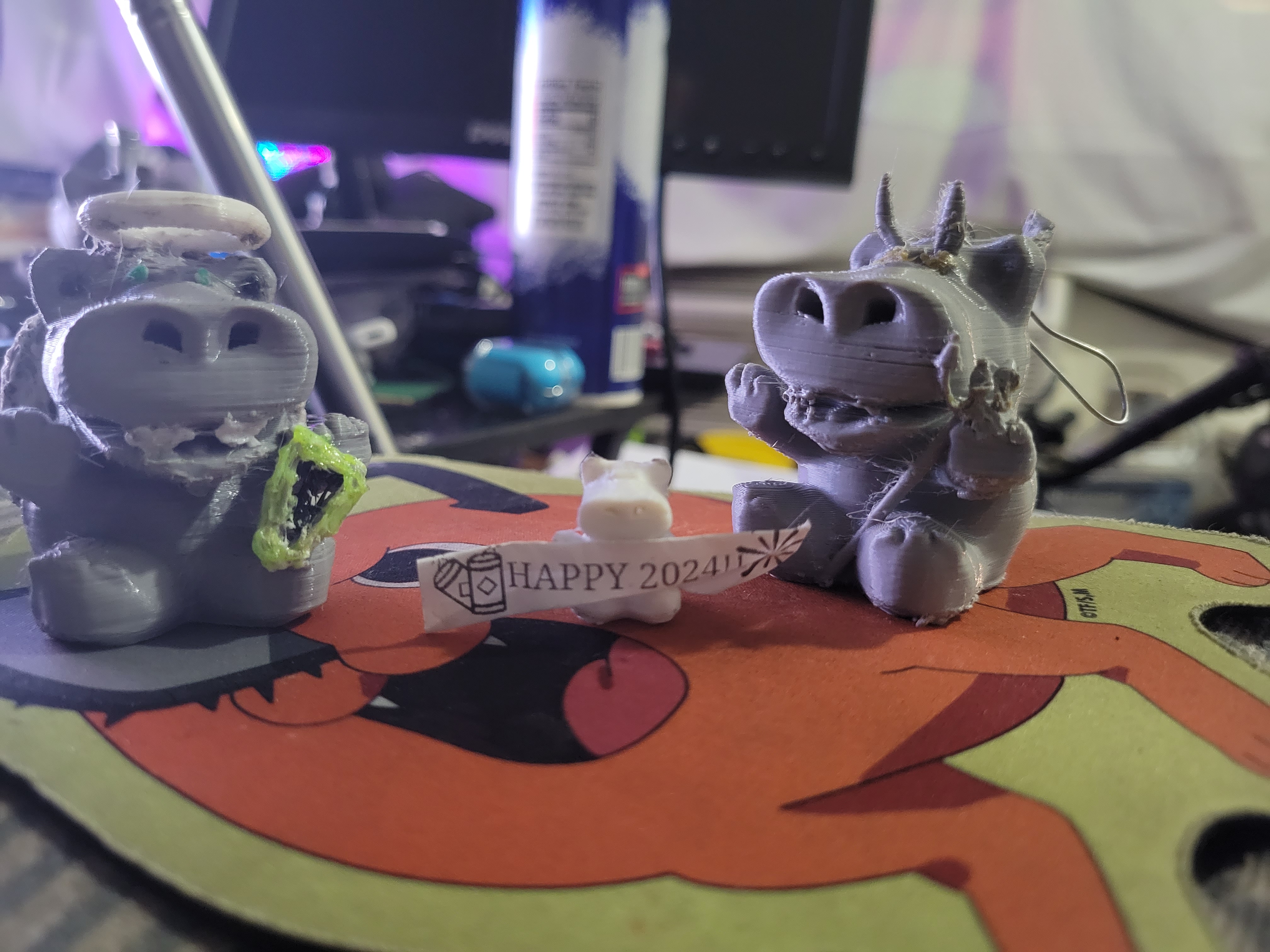 Hippo Ornaments Angel & Devil — miniatura 5