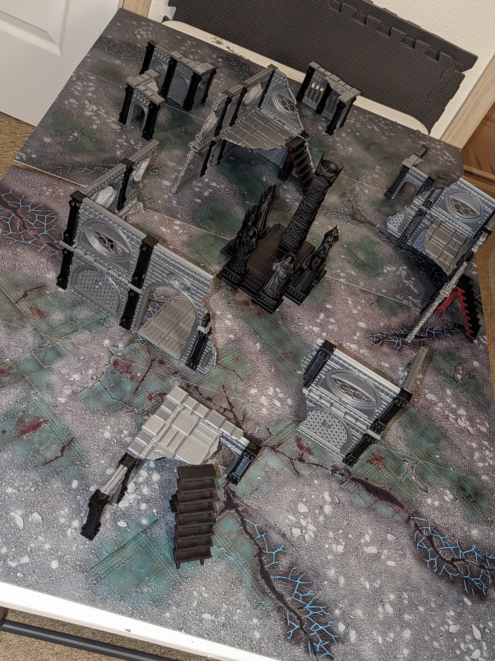 Oculious Temple - Fantasy Ruins - Modular Building Set - Gaming Terrain