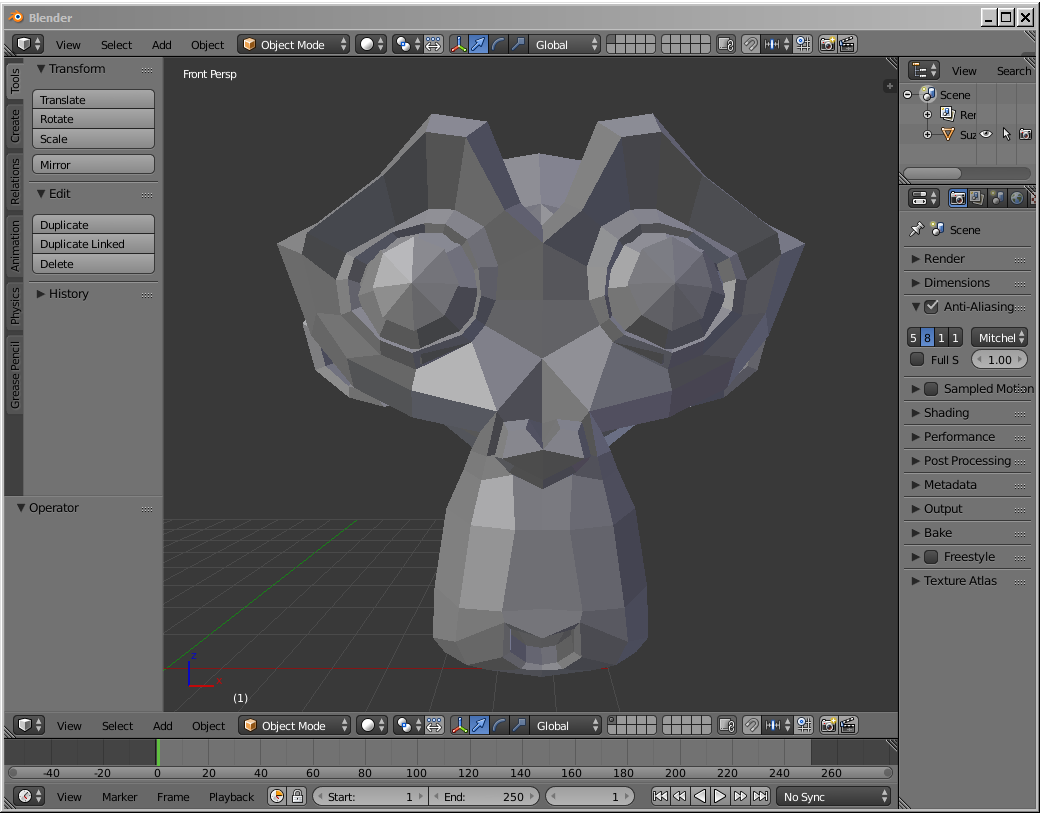 blender monkey