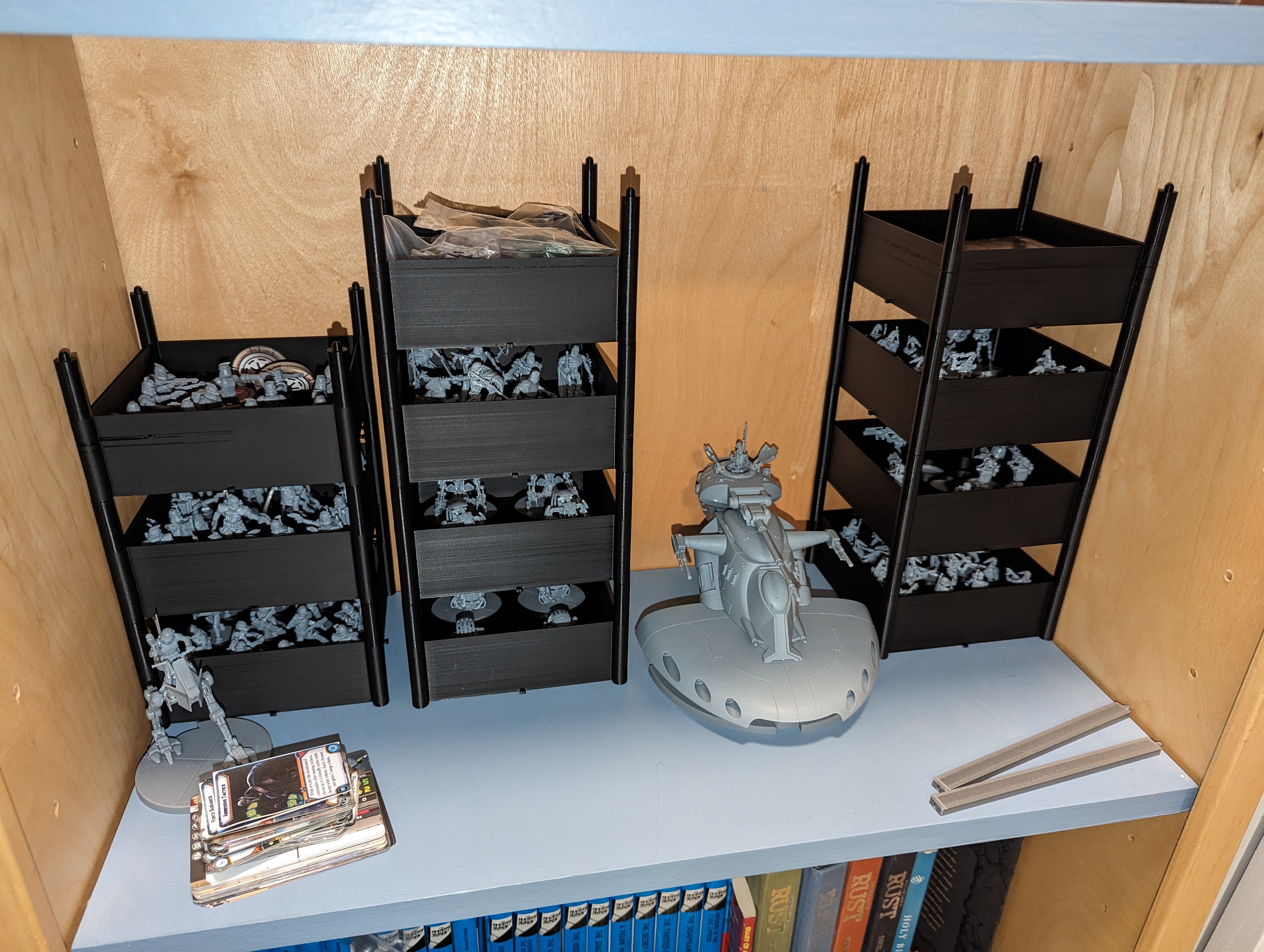 Miniatura 2 do modelo 3D Starwars Legion Stackable Storage