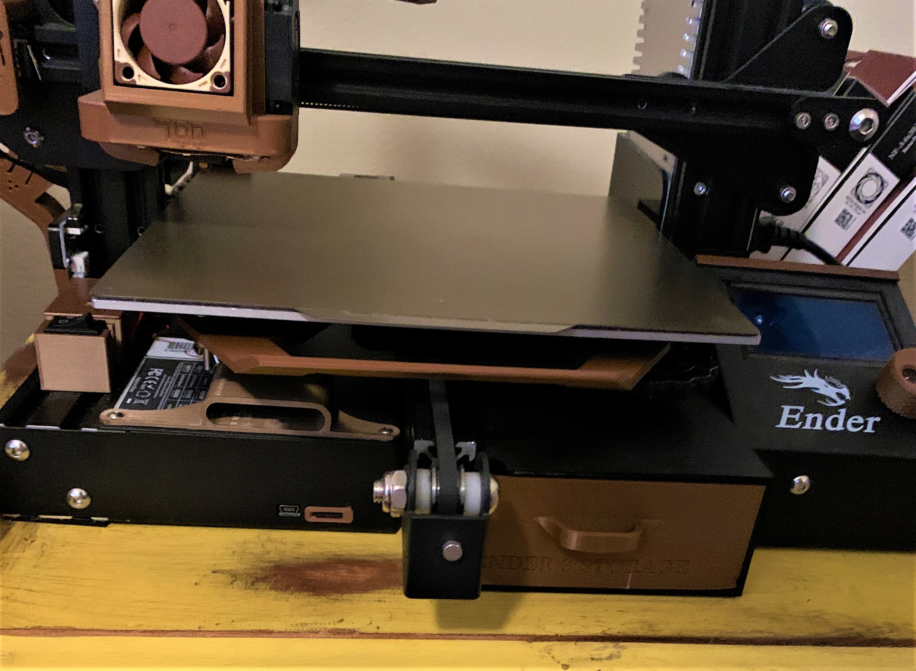 Ender 3 Bed Handle by Hesed Download free STL model