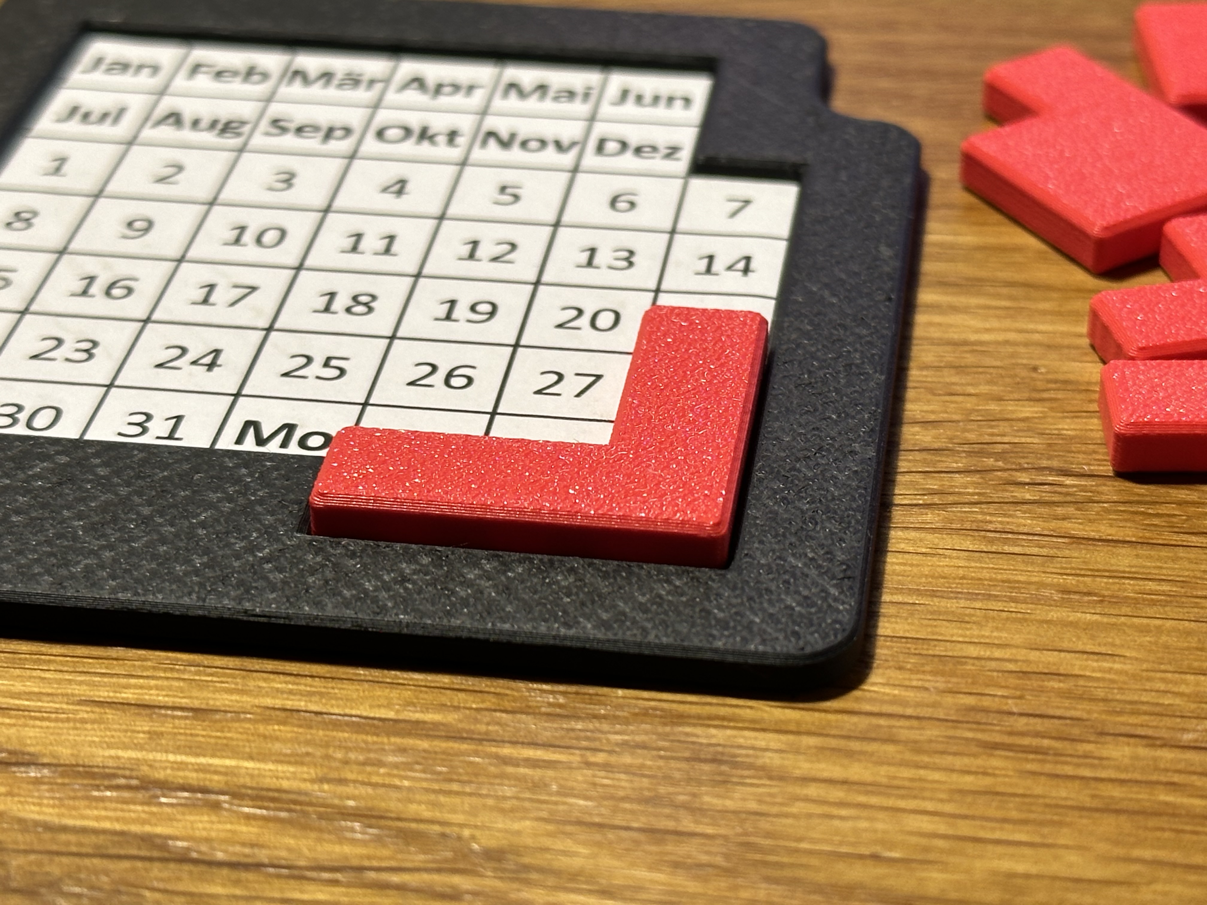 Pentomino Calendar by dietrich | Download free STL model | Printables.com