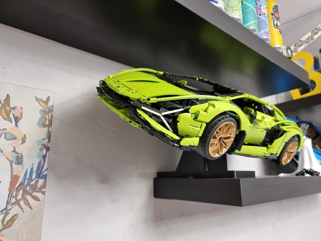 Lego best sale lamborghini stand