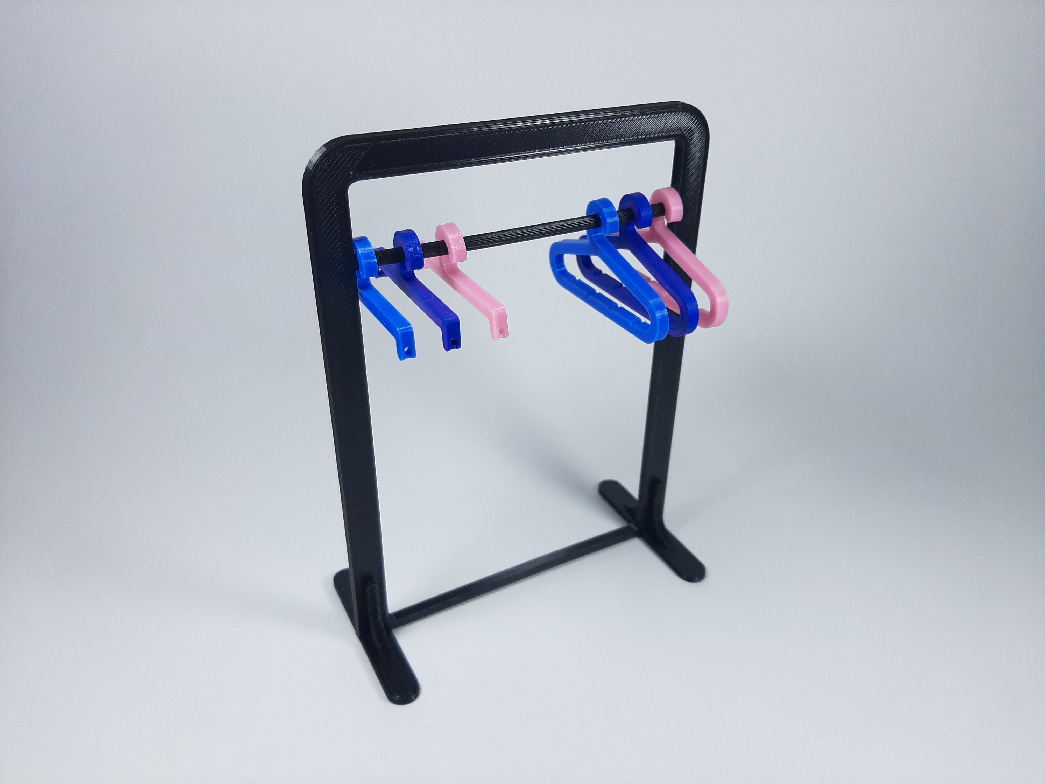 Miniature Rack & Hangers For Earrings