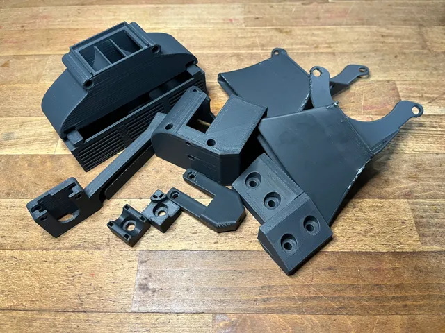 Proforge 4 Printed Parts