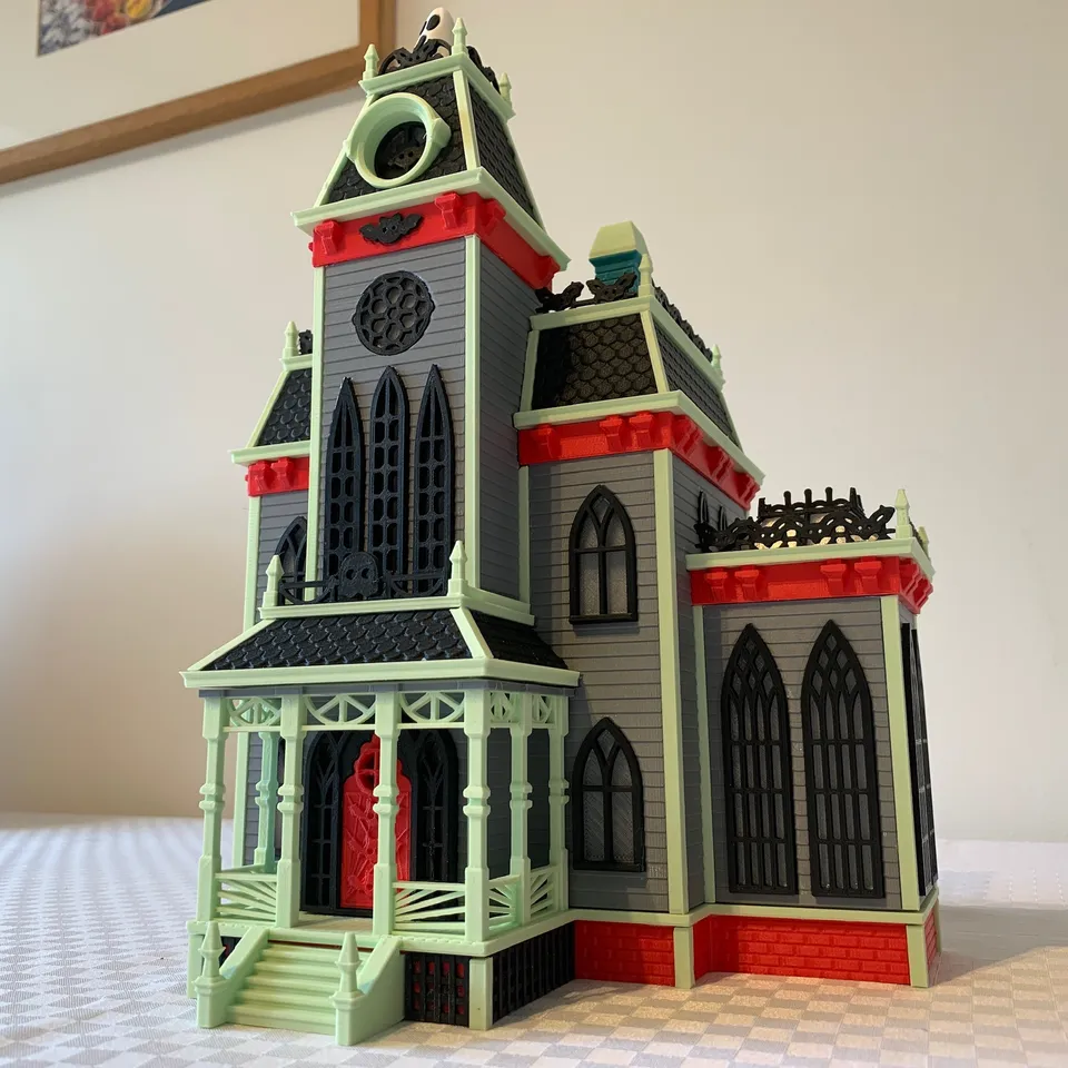 HAUNTED HOUSE MARK 1 NO MOON by fulv@me.com | Download STL