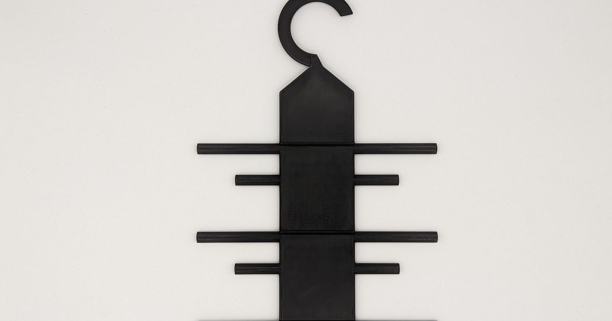 Tie display rack by Orlando Marin Download free STL model