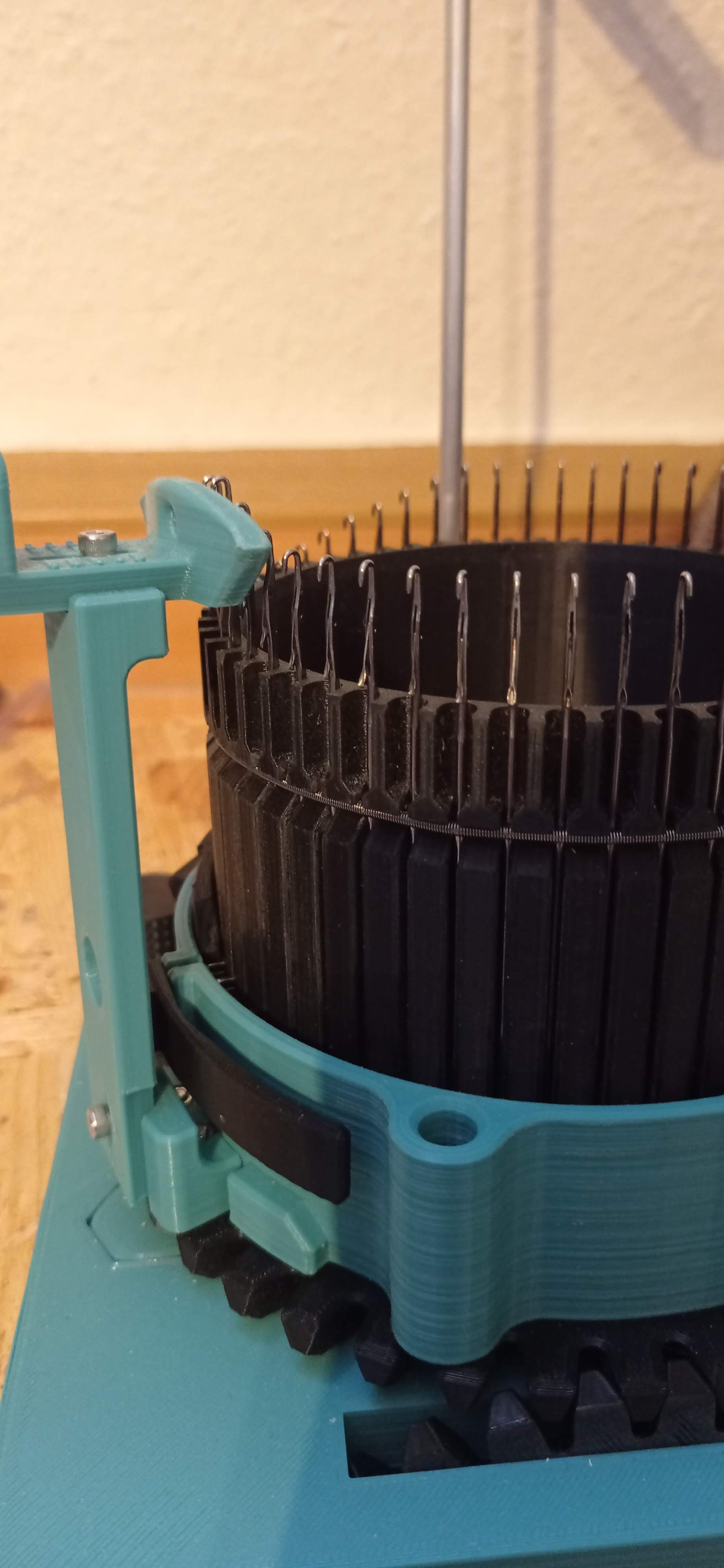 Modified cylinders & Yarn carrier stem suitable for E6000/S80 Needles for CSM by JeepingJohnny 3D model thumbnail