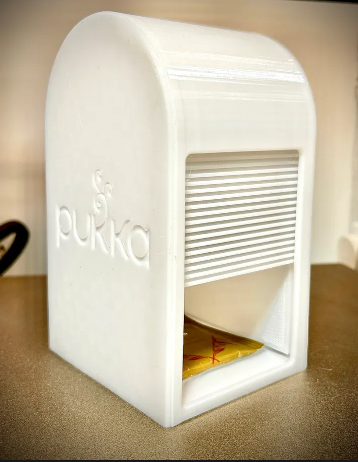 Pukka Tea Storage with sliding door