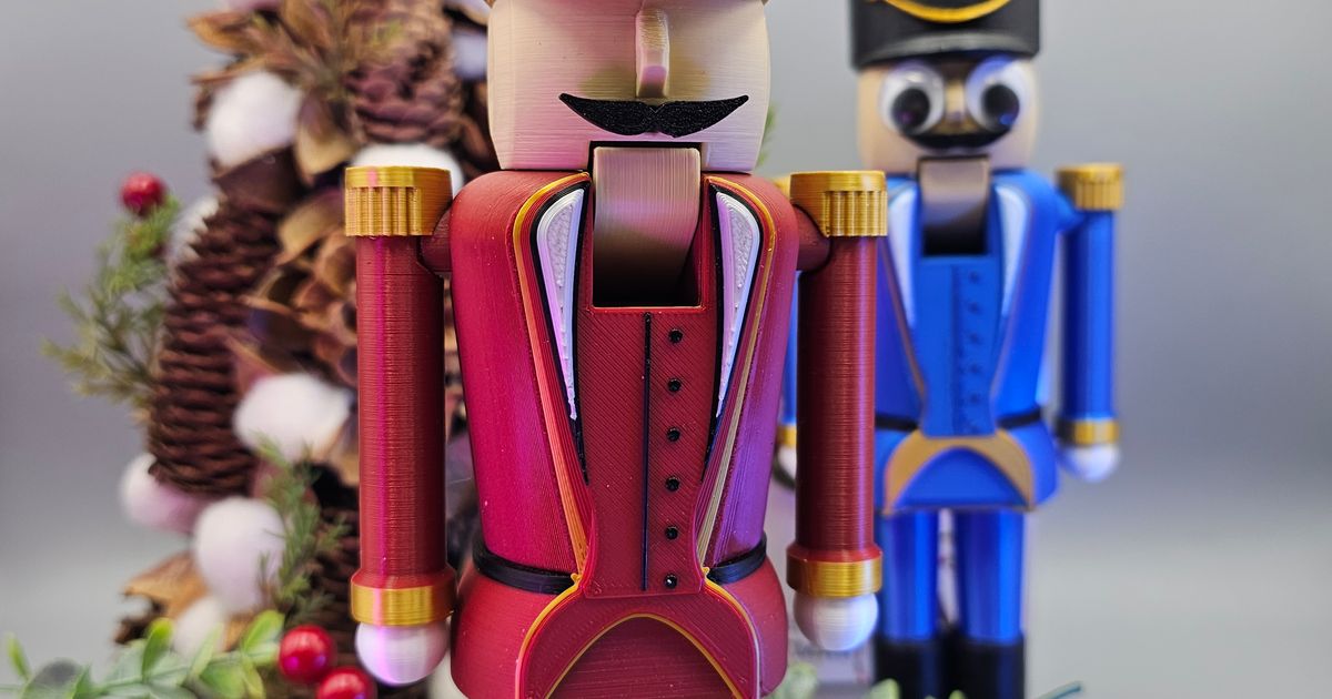 German Nutcracker Traditional by Chaymberr_crafts Download free STL