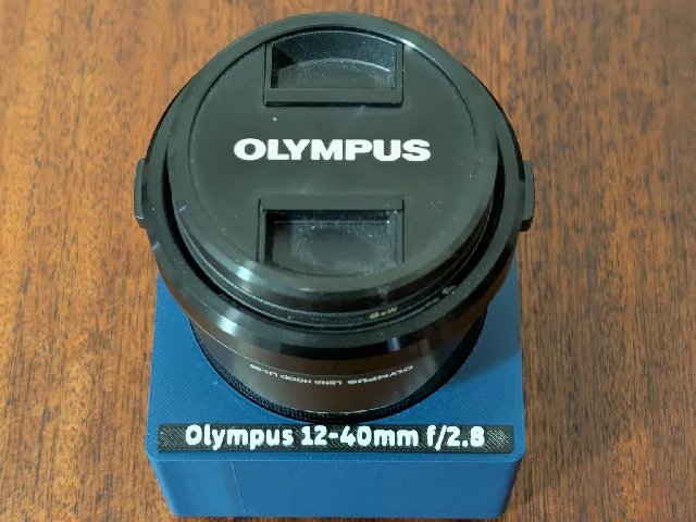 Olympus 12-40mm f/2.8 Lens Holder - Gridfinity
