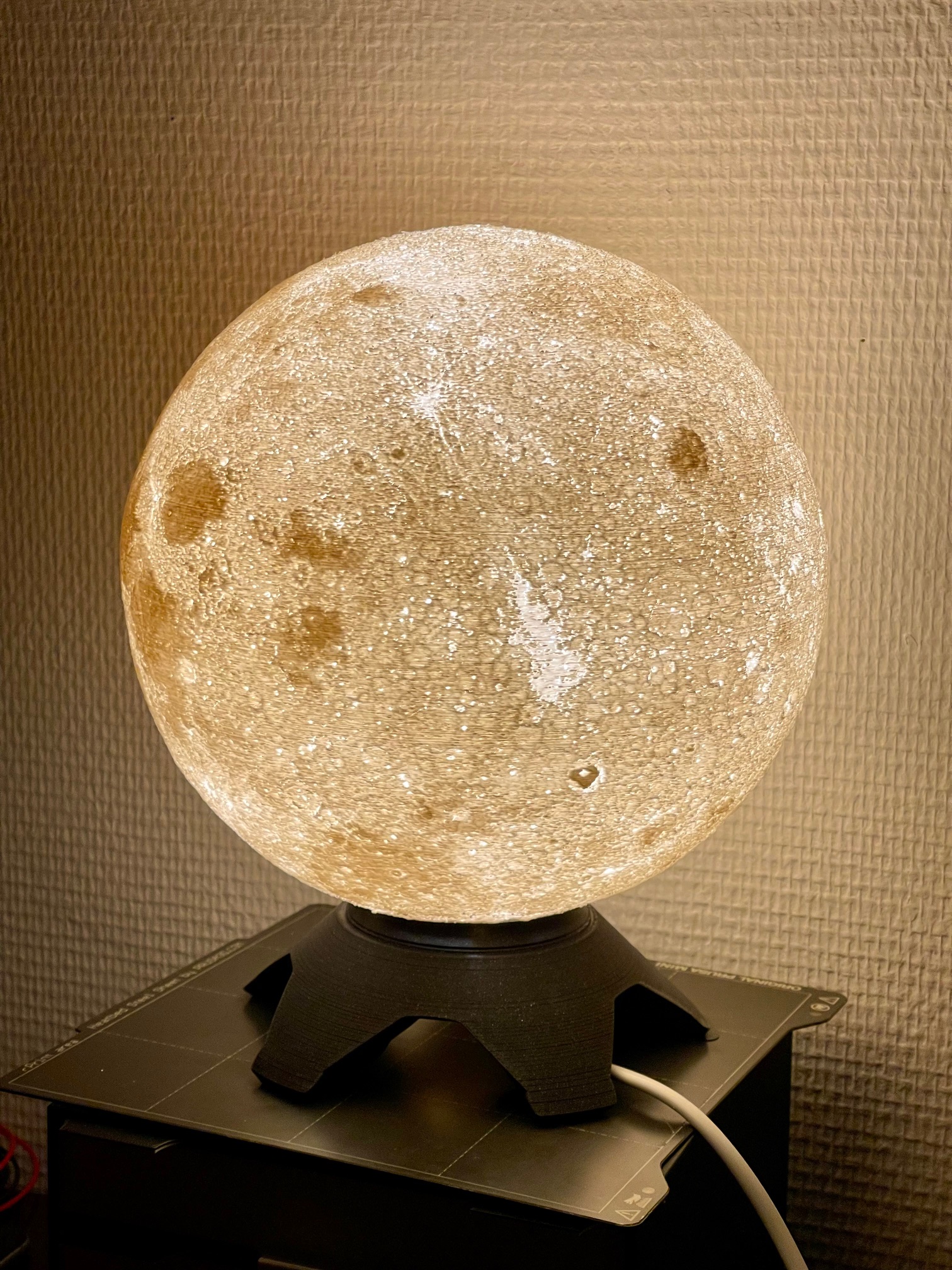 Modern base for Moon lamp by vmLOGIC Download free STL model