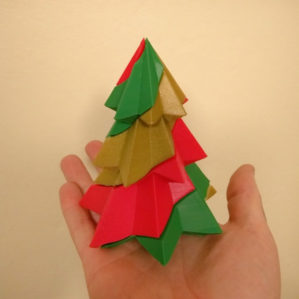 Candy Cane Christmas Tree - 3 Colours - Single Extruder