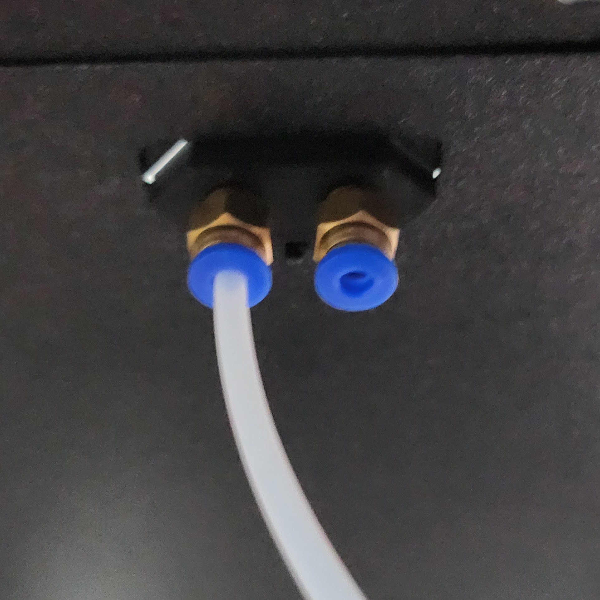 Single/double PC4-M6 feedthrough for Prusa Enclosure — miniatura 2