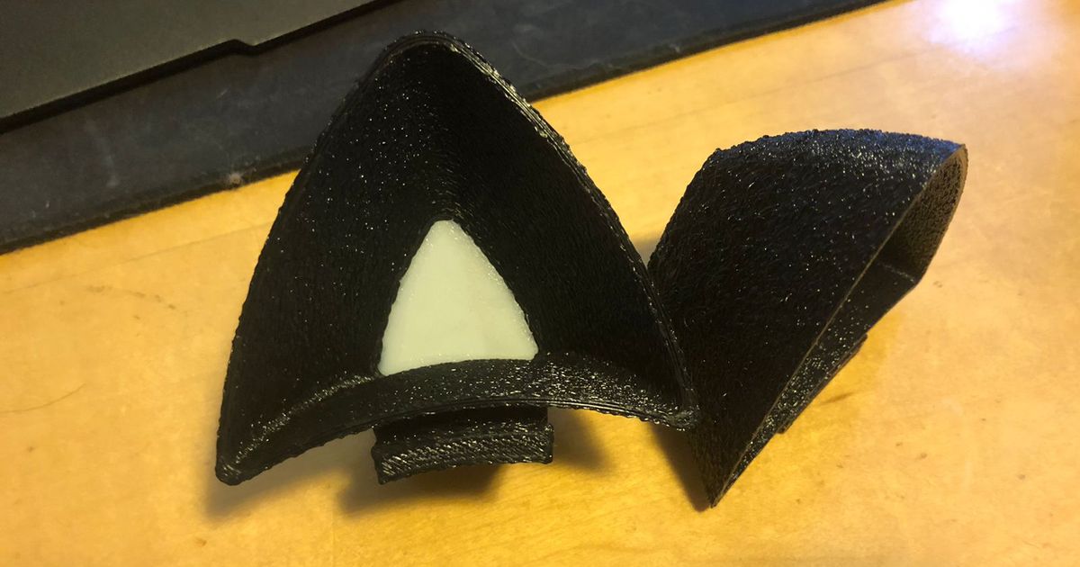 Cat Ears for Headphones Inserts by Unavengedavo Download free STL