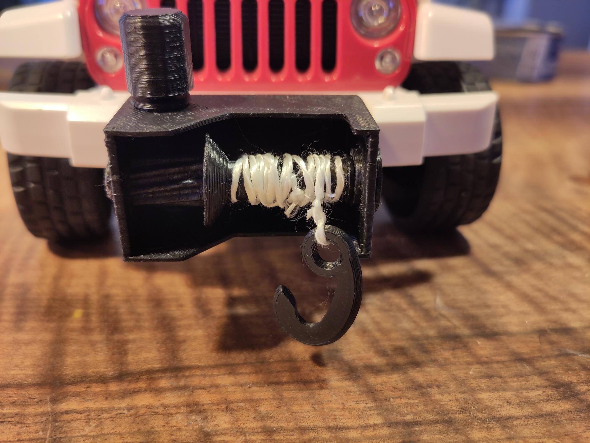 Bruder reel winch