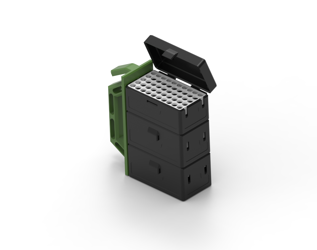 Holder with Handle for Ammo box 5.56, 5.56×45mm NATO