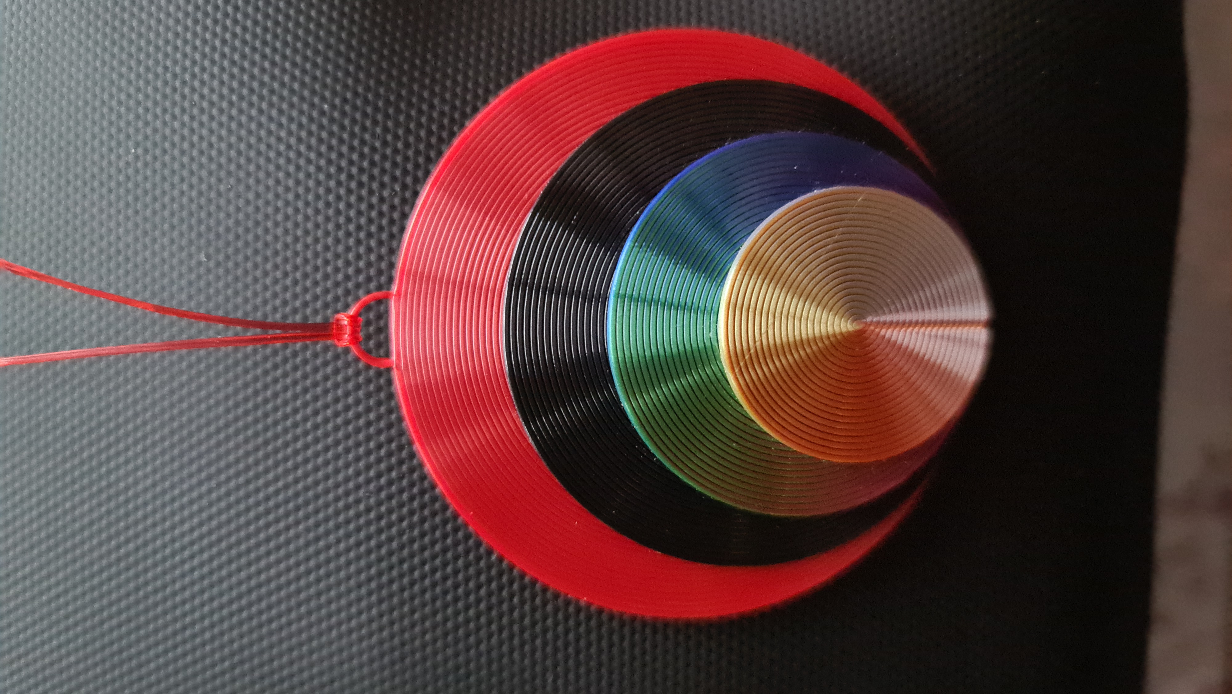 4 disc pendant
